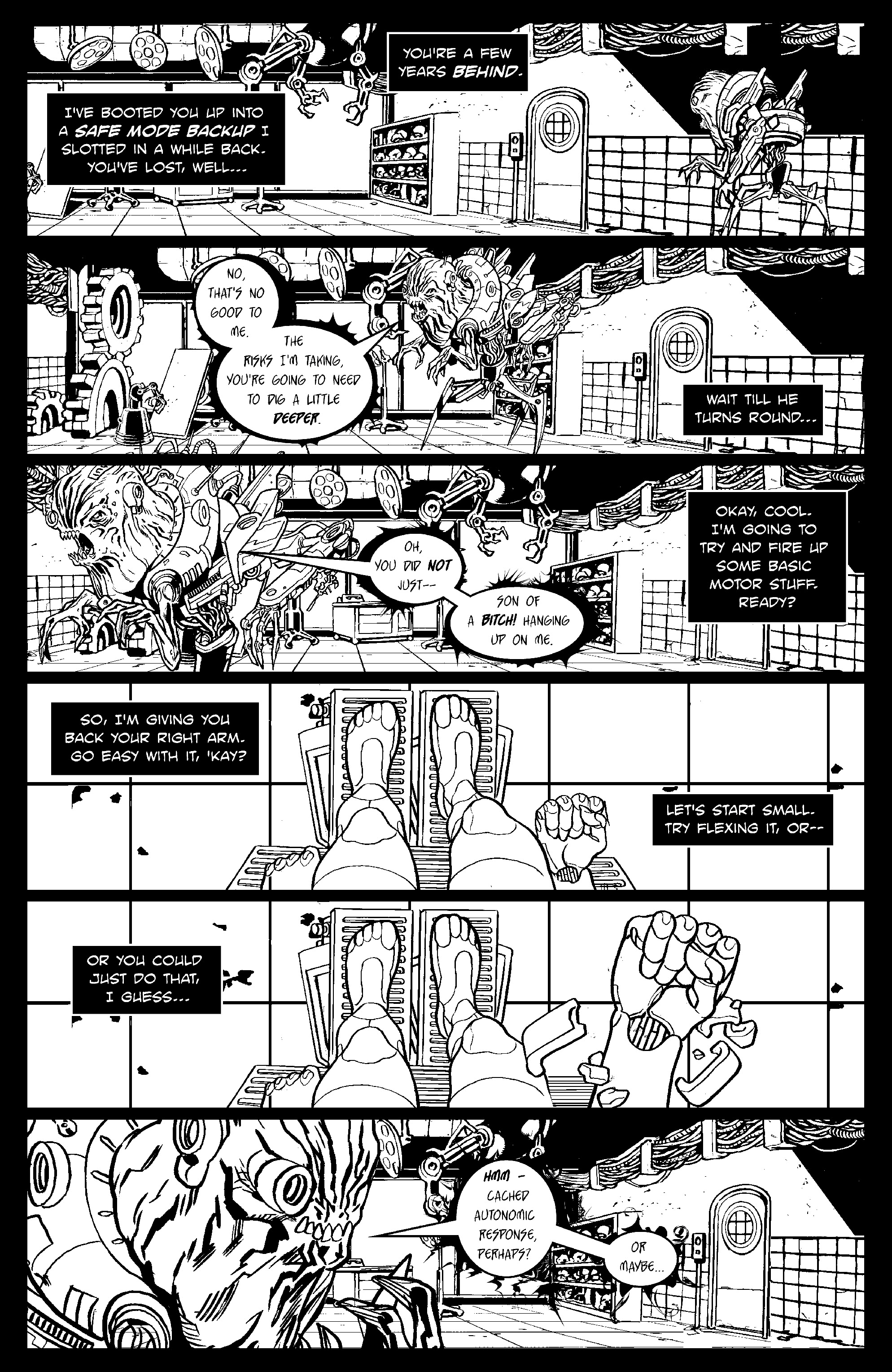 Read online Metal Made Flesh comic -  Issue # TPB - 27