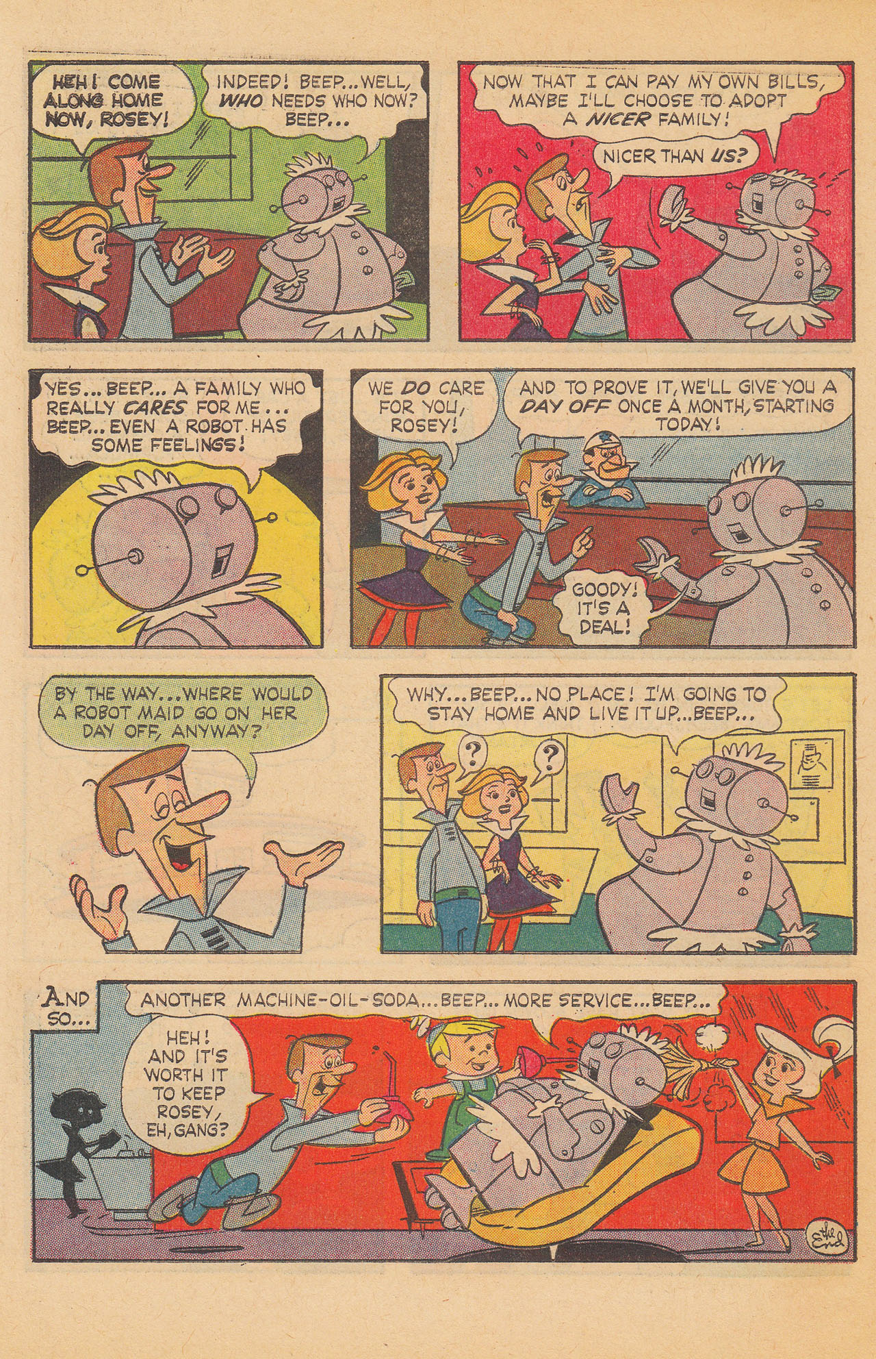 Read online The Jetsons (1963) comic -  Issue #5 - 10