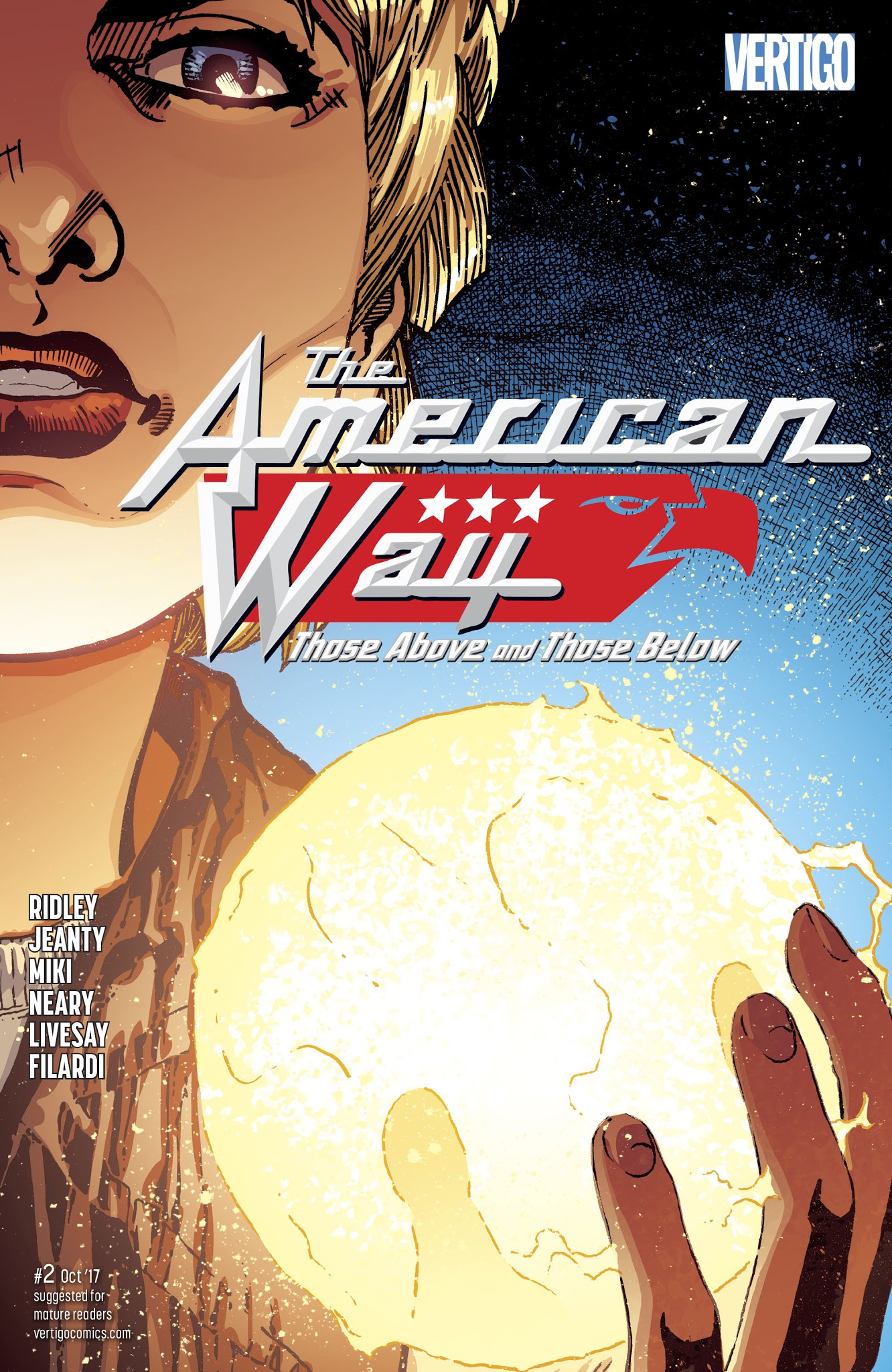 Read online The American Way: Those Above and Those Below comic -  Issue #2 - 1