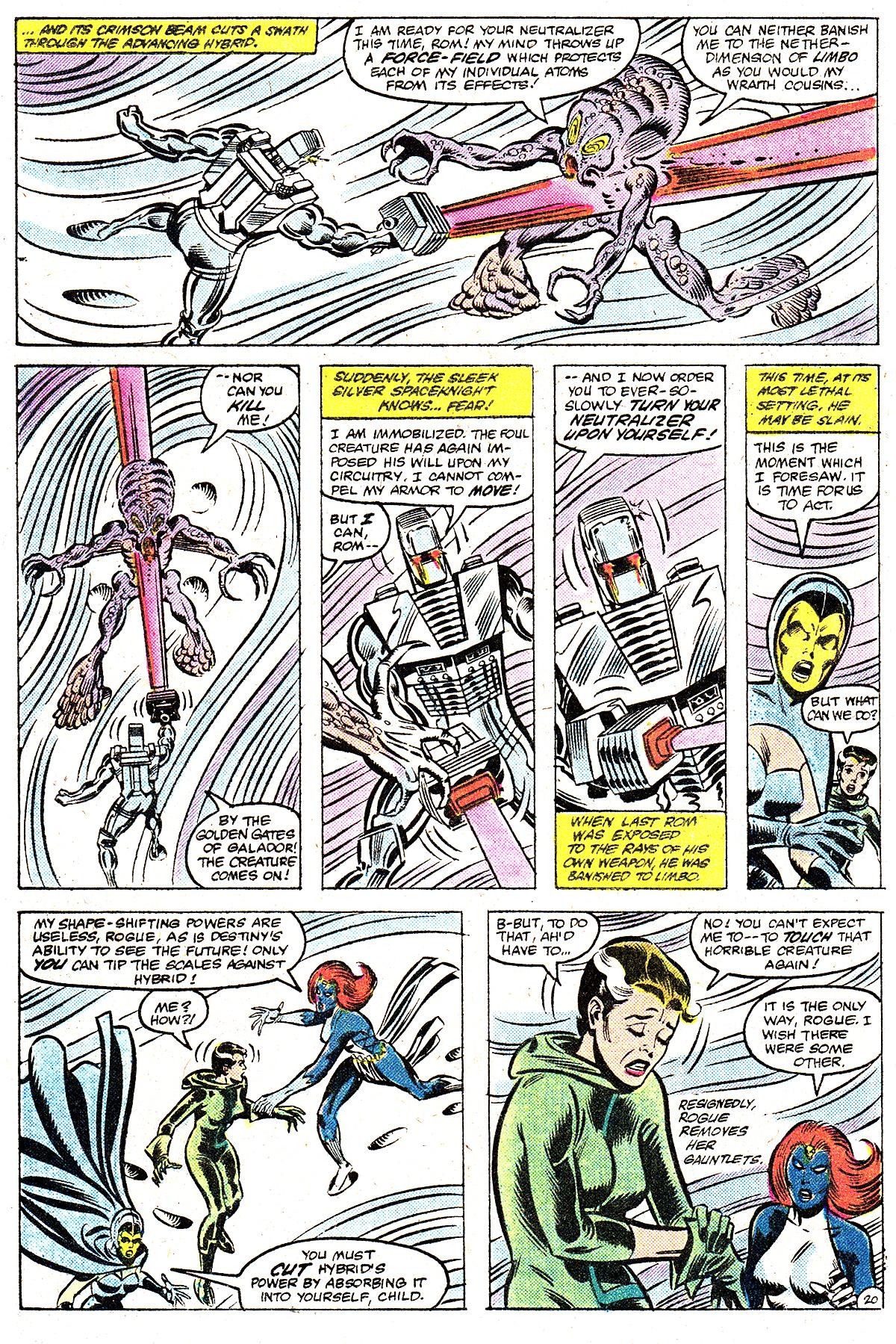 Read online ROM (1979) comic -  Issue #32 - 21