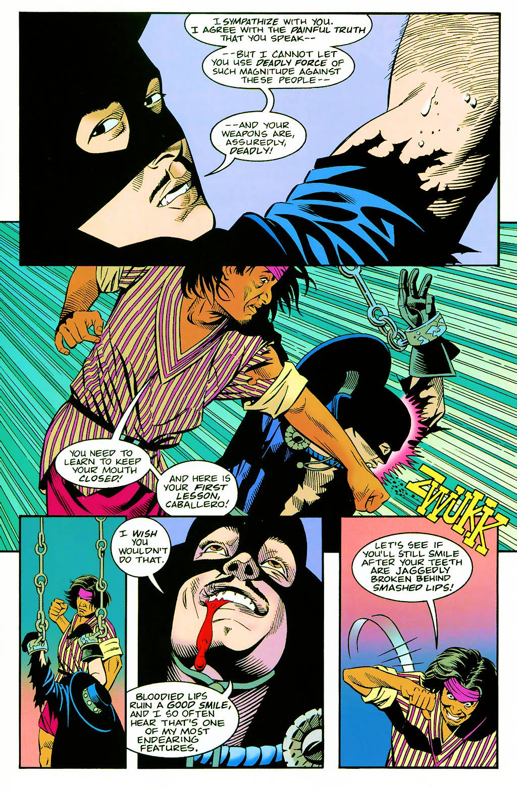 Read online Zorro (1993) comic -  Issue #5 - 21
