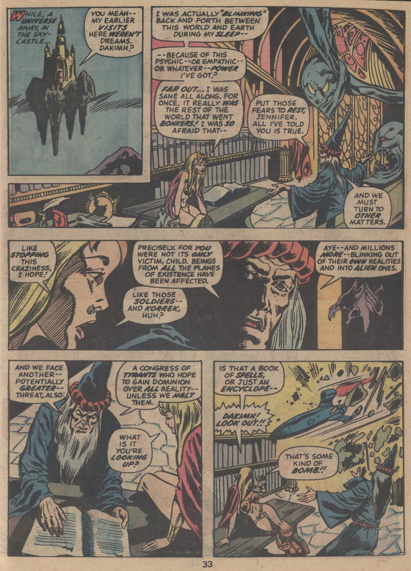 Read online Marvel Treasury Edition comic -  Issue #12 - 33