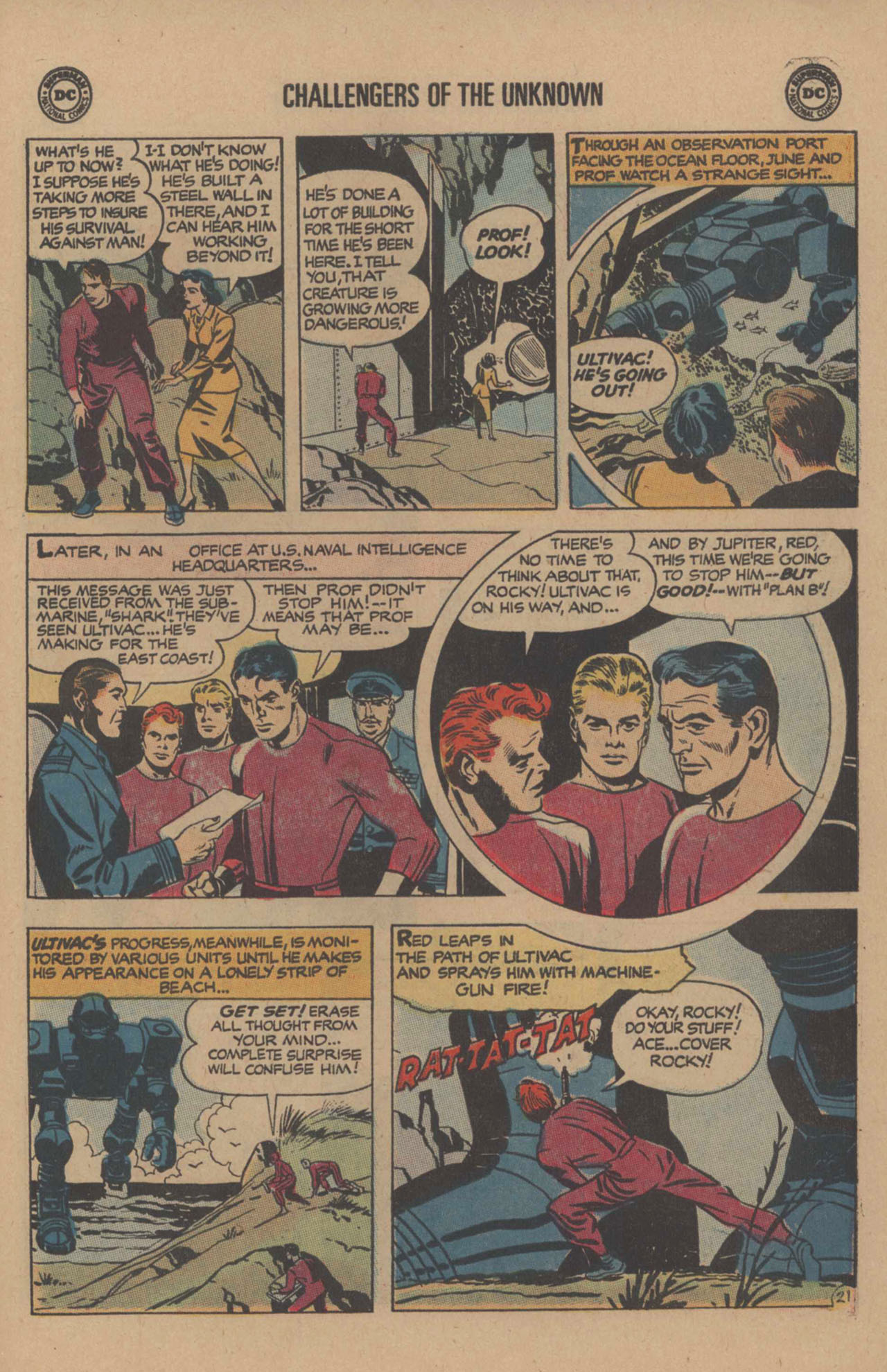 Read online Challengers of the Unknown (1958) comic -  Issue #75 - 27