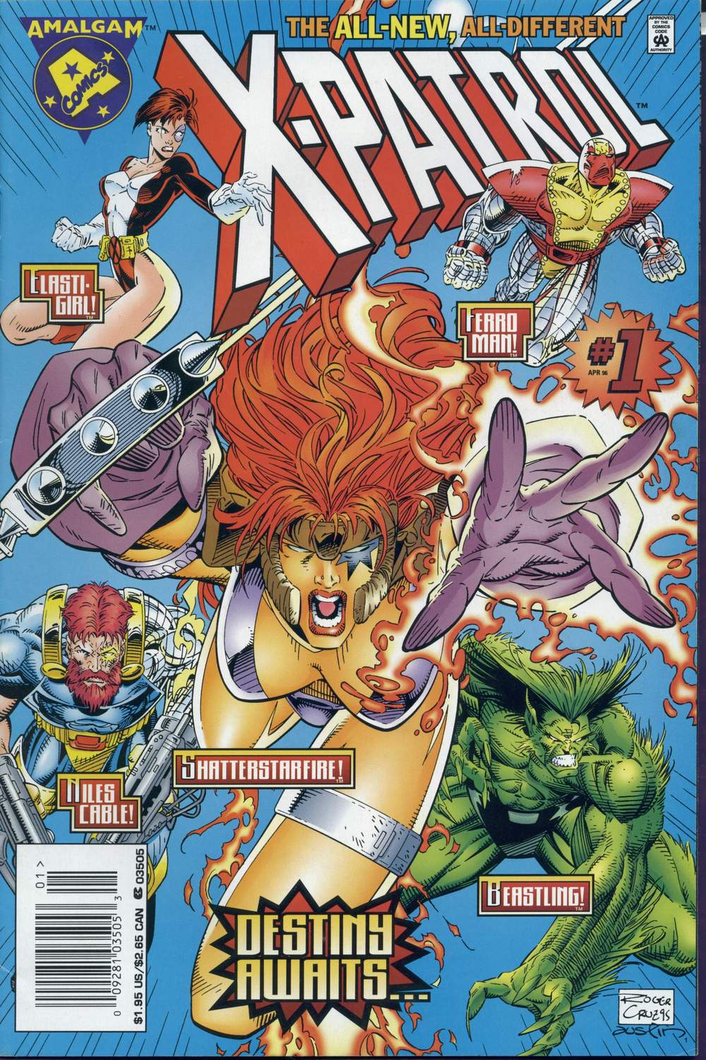 Read online X-Patrol comic -  Issue # Full - 1