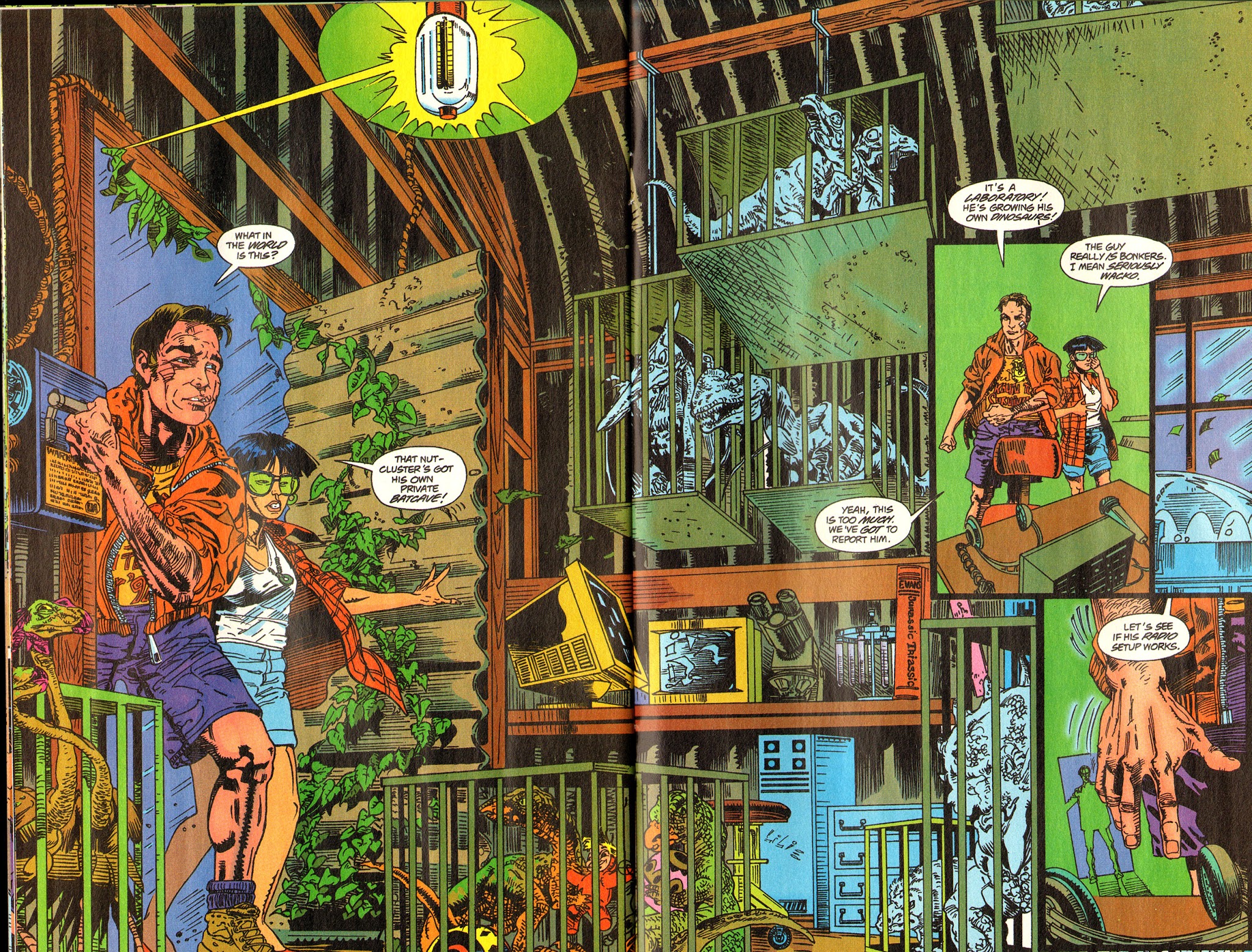Read online Return To Jurassic Park comic -  Issue #5 - 9