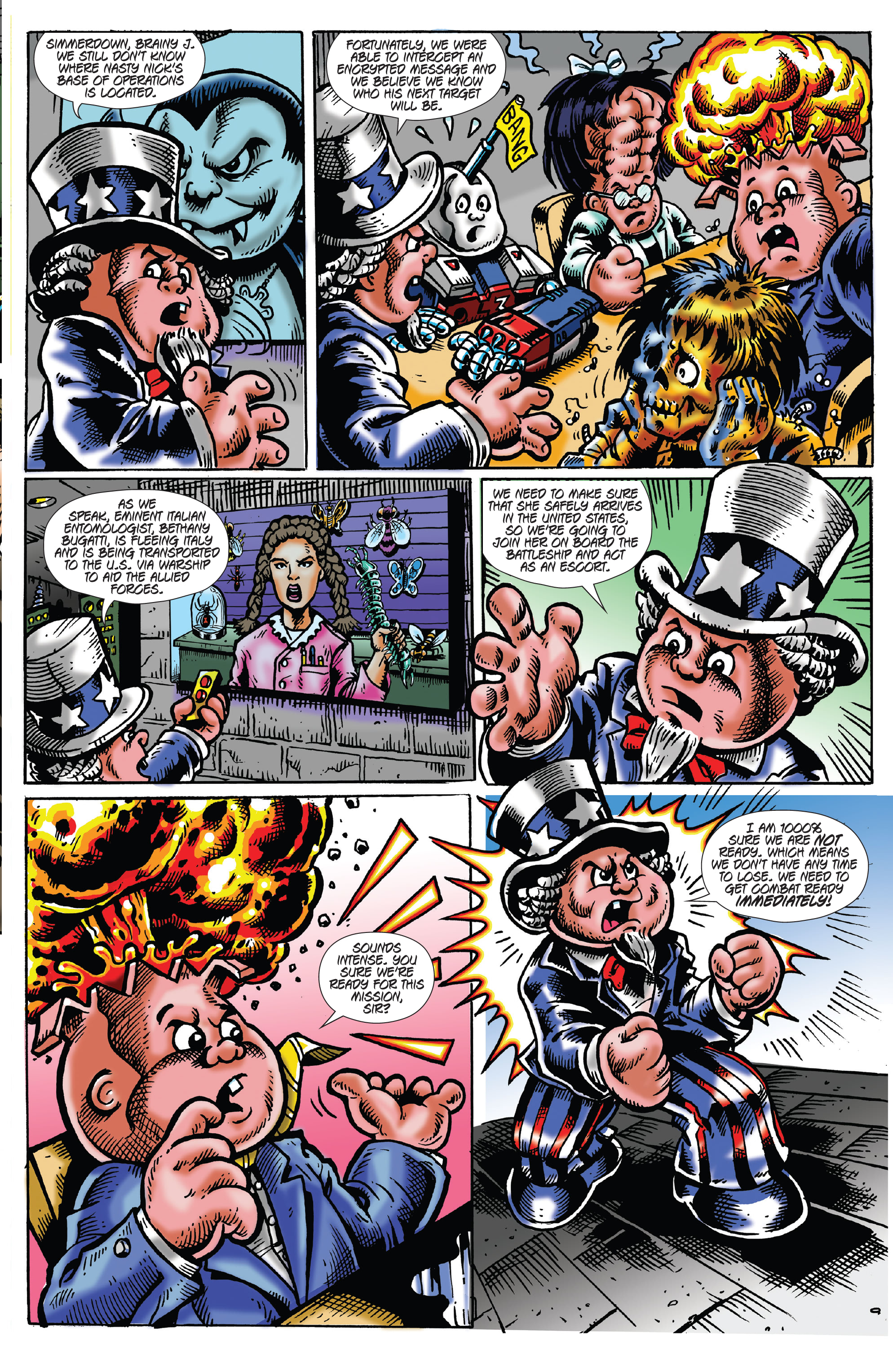 Read online Garbage Pail Kids: Origins comic -  Issue #2 - 8