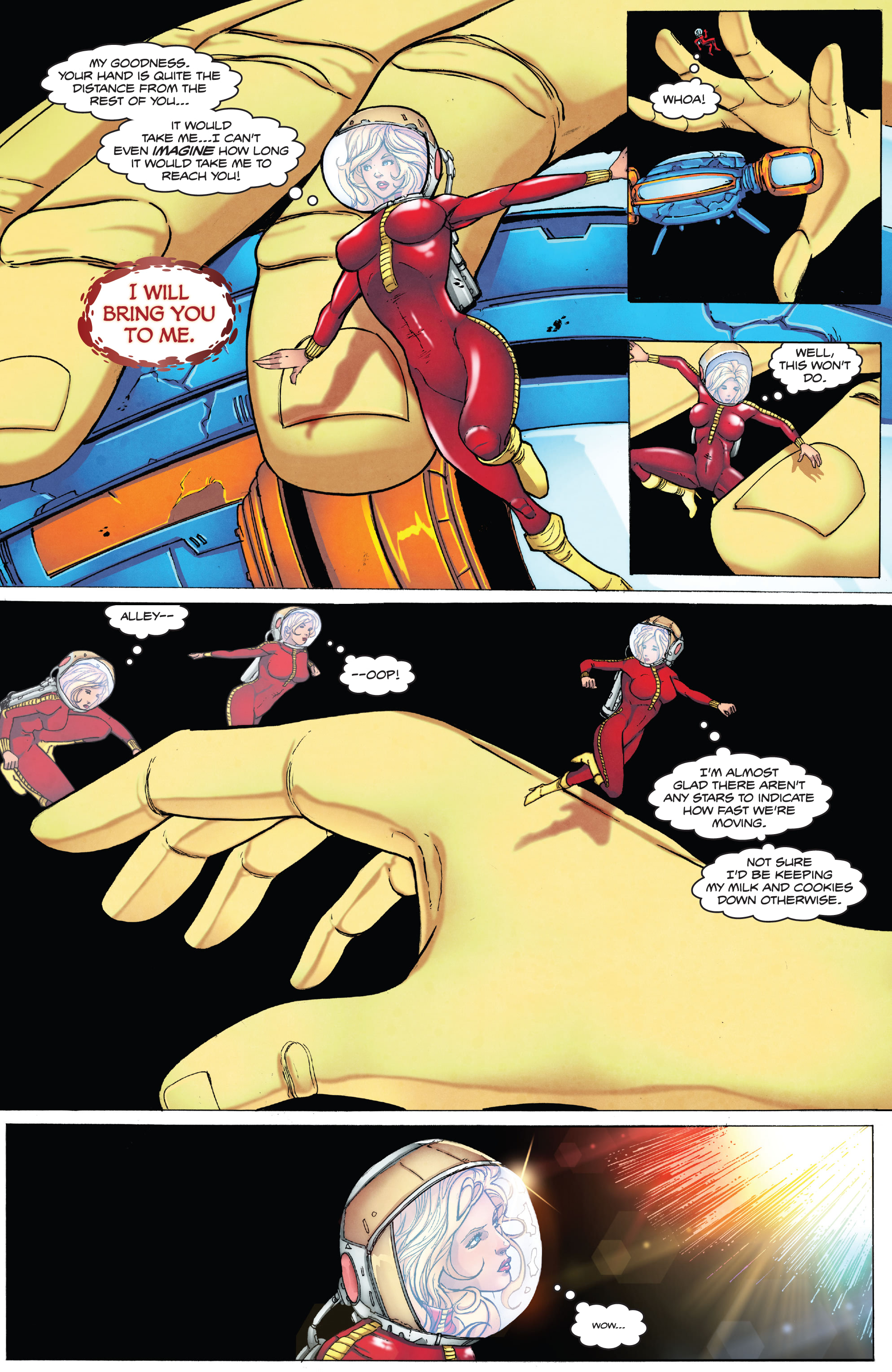 Read online Barbarella: The Center Cannot Hold comic -  Issue #4 - 18