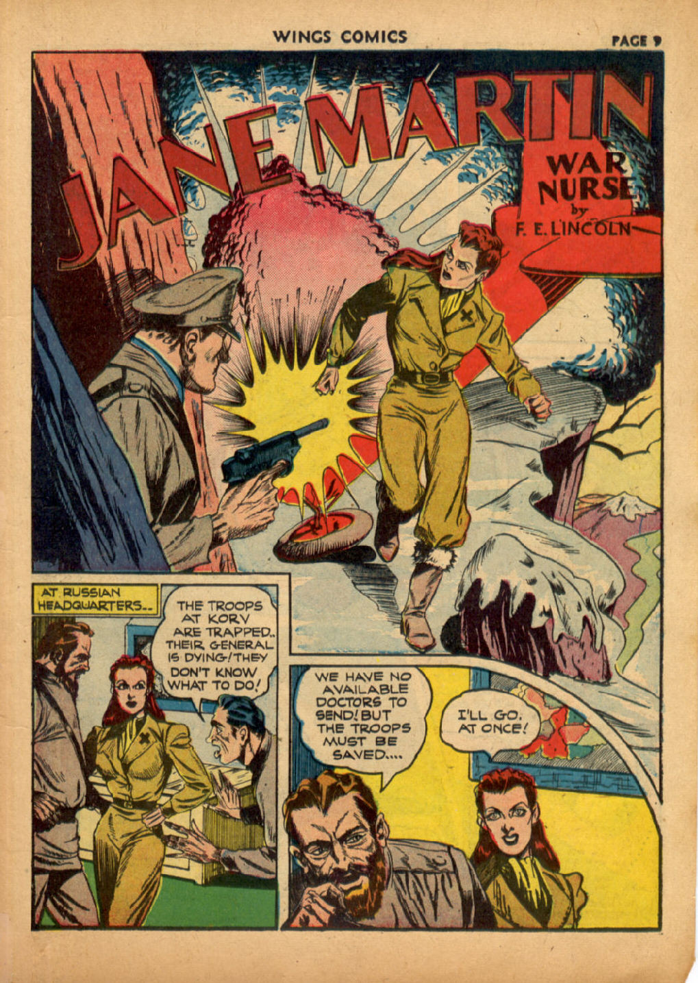 Read online Wings Comics comic -  Issue #16 - 11