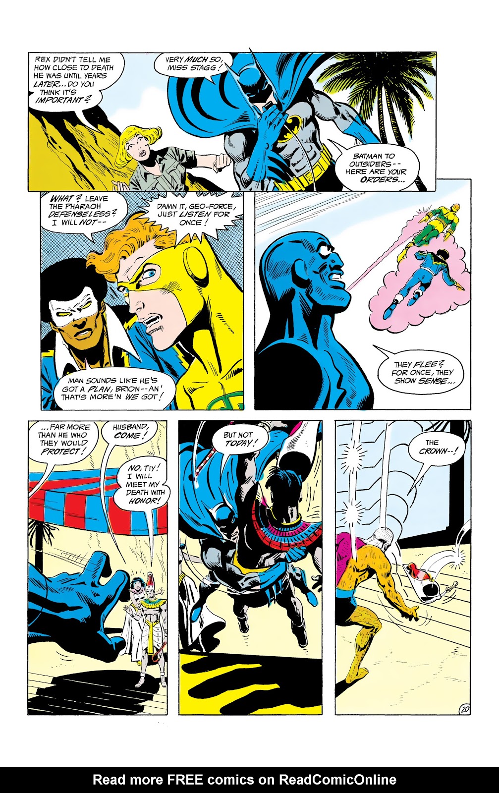 Batman and the Outsiders (1983) issue 18 - Page 21