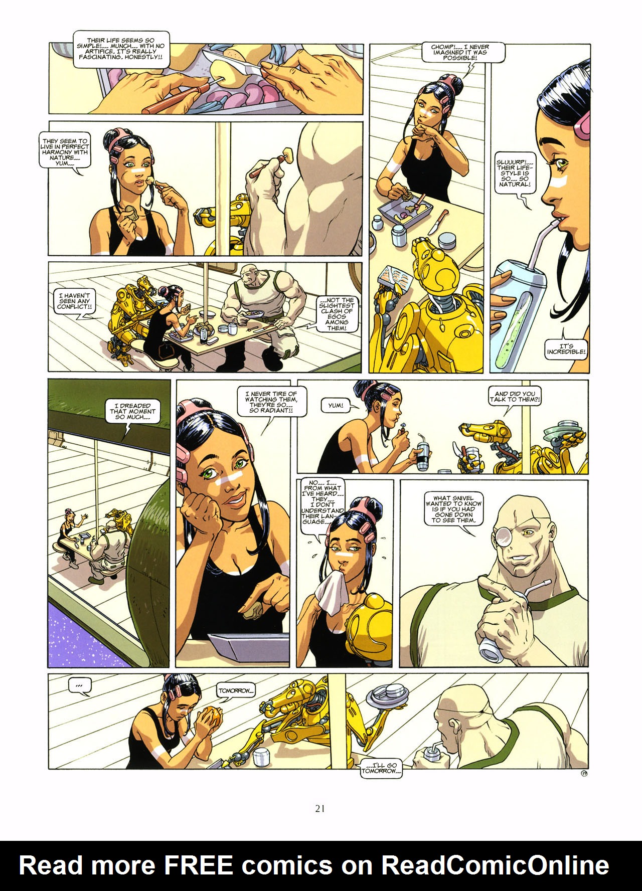 Read online Wake comic -  Issue #8 - 23