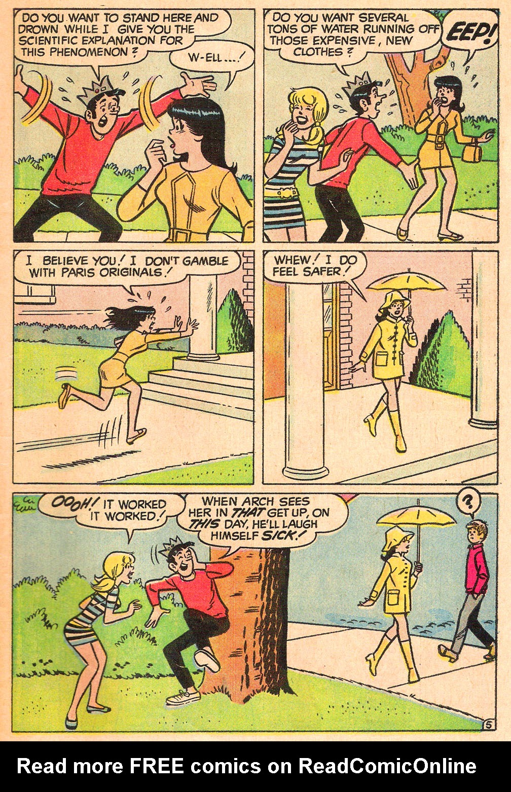 Read online Archie's Girls Betty and Veronica comic -  Issue #168 - 7
