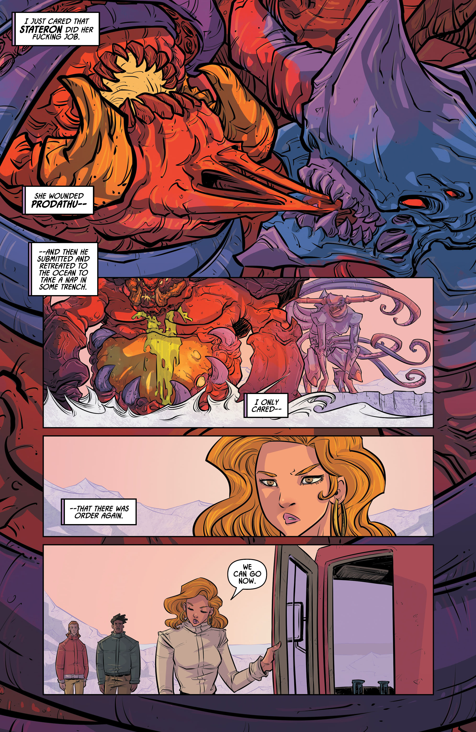Read online Kaiju Score: Steal From the Gods comic -  Issue #4 - 19