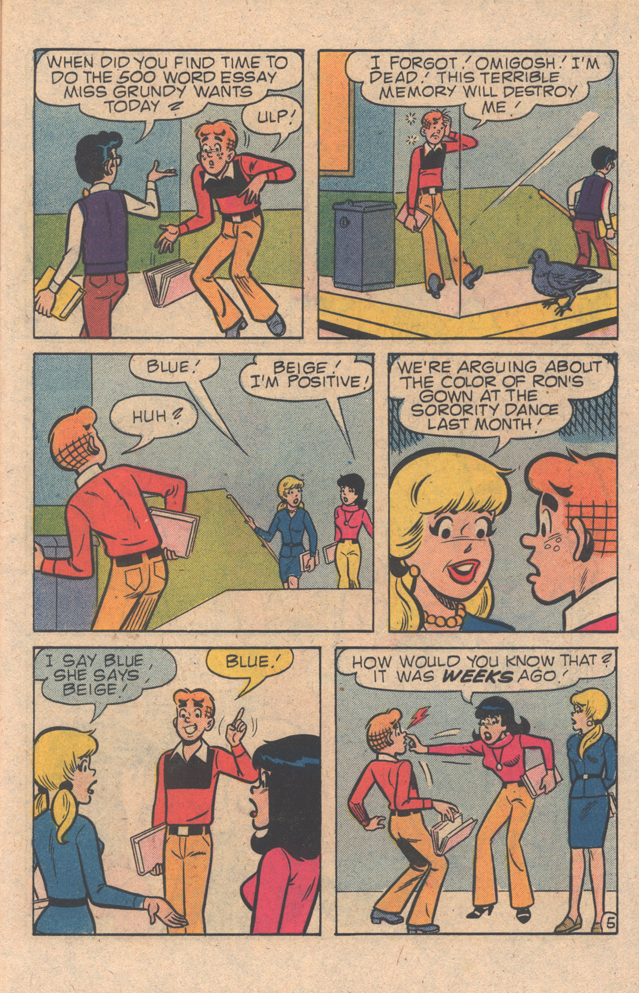 Read online Archie Giant Series Magazine comic -  Issue #504 - 7