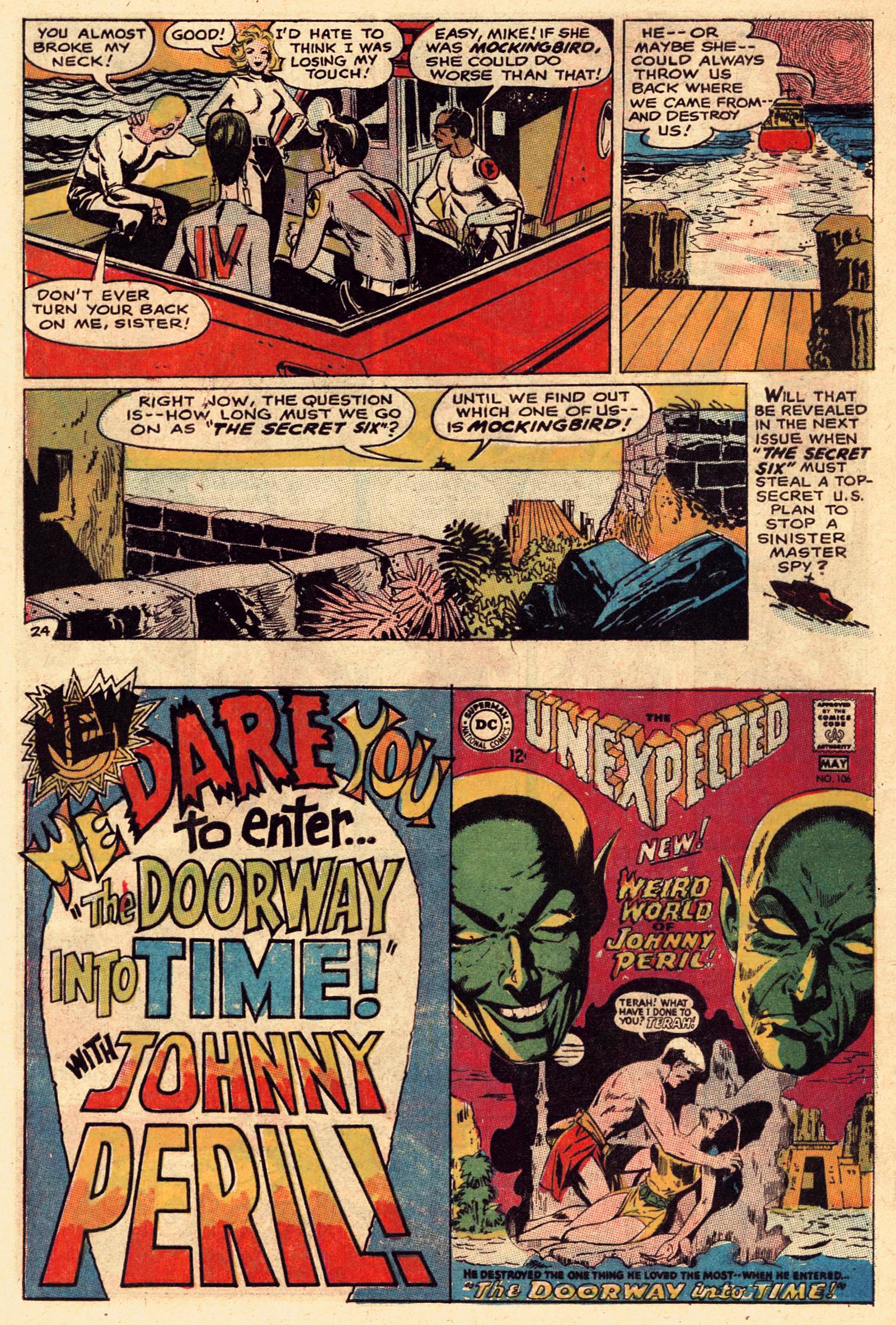 Read online Secret Six (1968) comic -  Issue #1 - 32