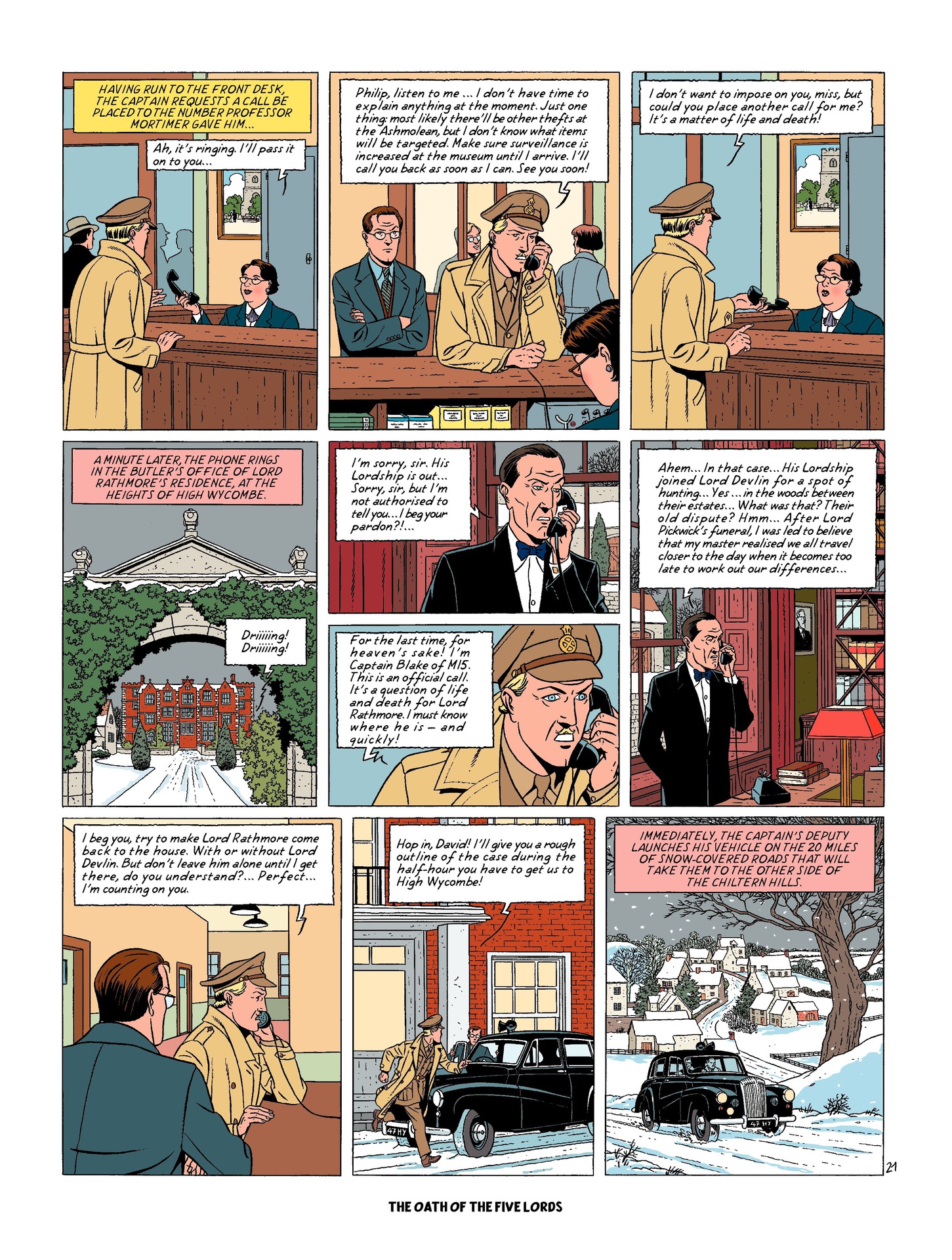 Read online Blake & Mortimer comic -  Issue #21 - 67