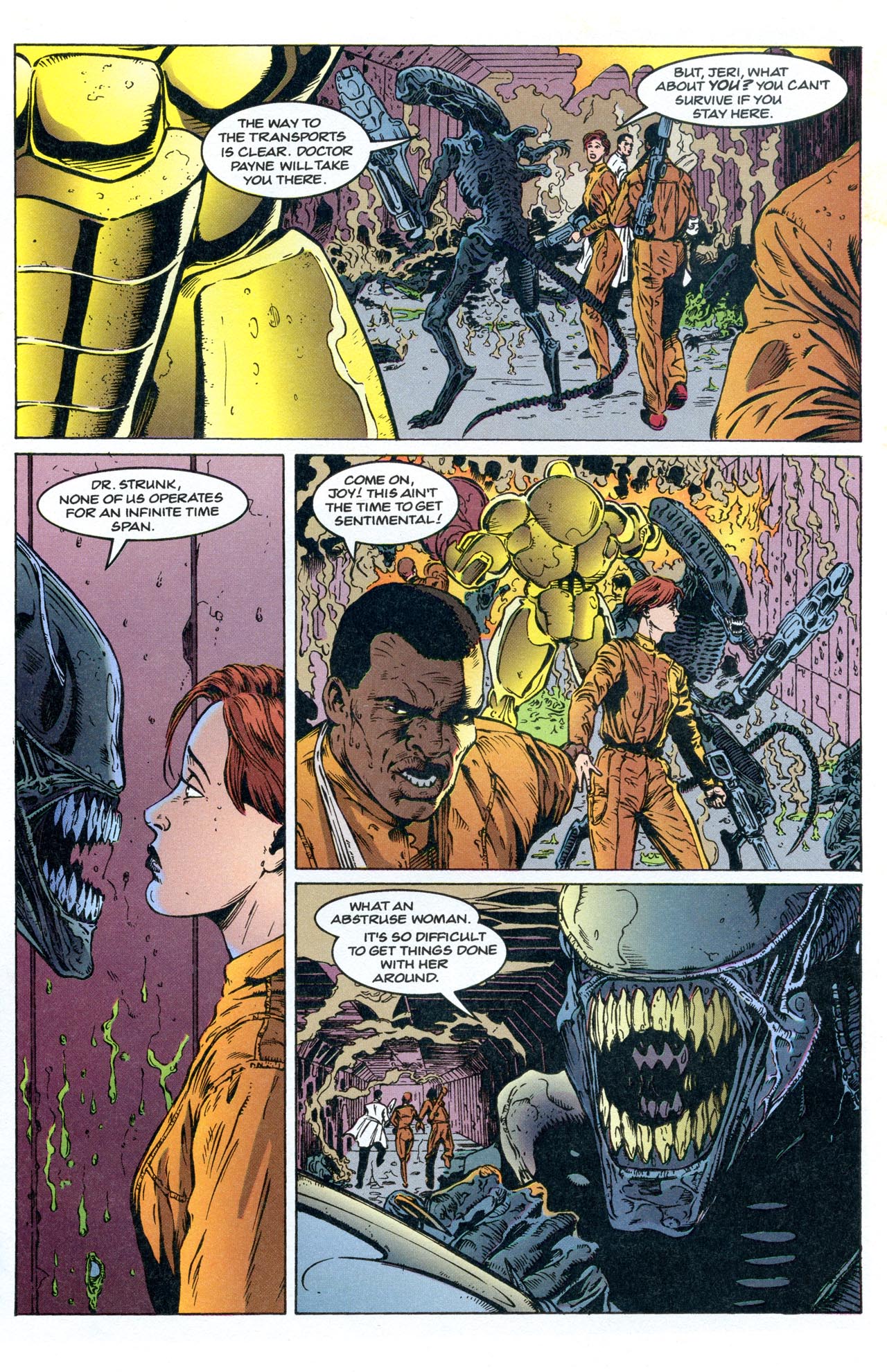 Read online Aliens: Stronghold comic -  Issue #4 - 21
