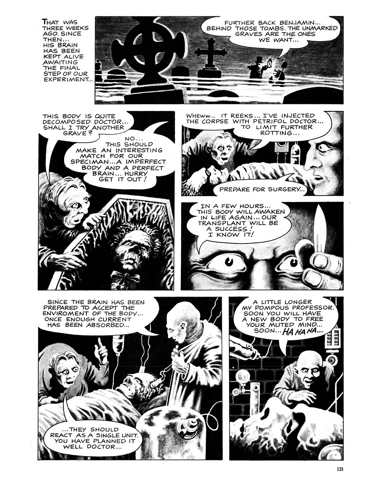 Read online Eerie Archives comic -  Issue # TPB 4 - 136