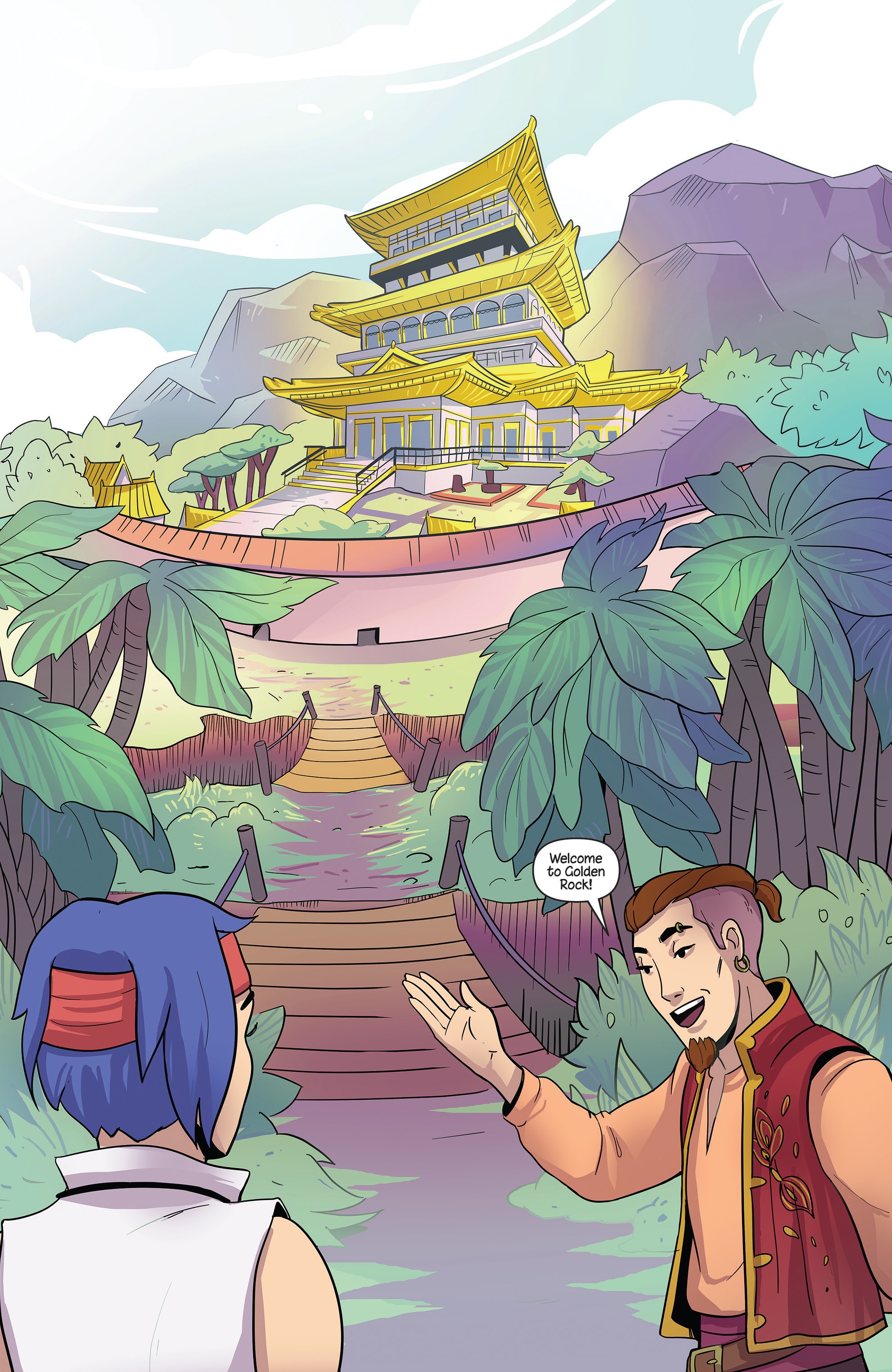 Read online Princeless Raven Year Two: Love and Revenge comic -  Issue # _TPB Assault On Golden Rock - 59
