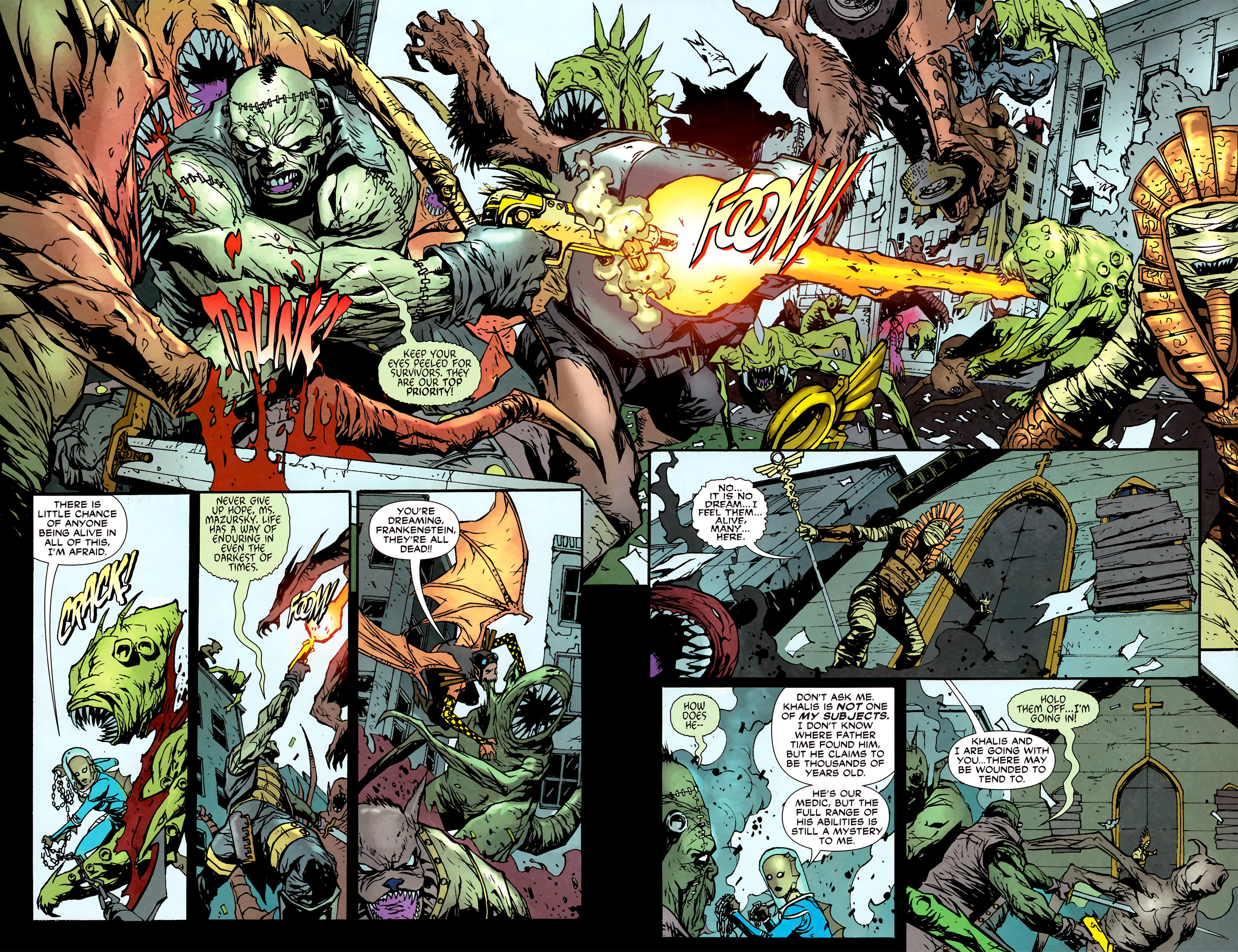 Read online Frankenstein, Agent of S.H.A.D.E. comic -  Issue #1 - 16