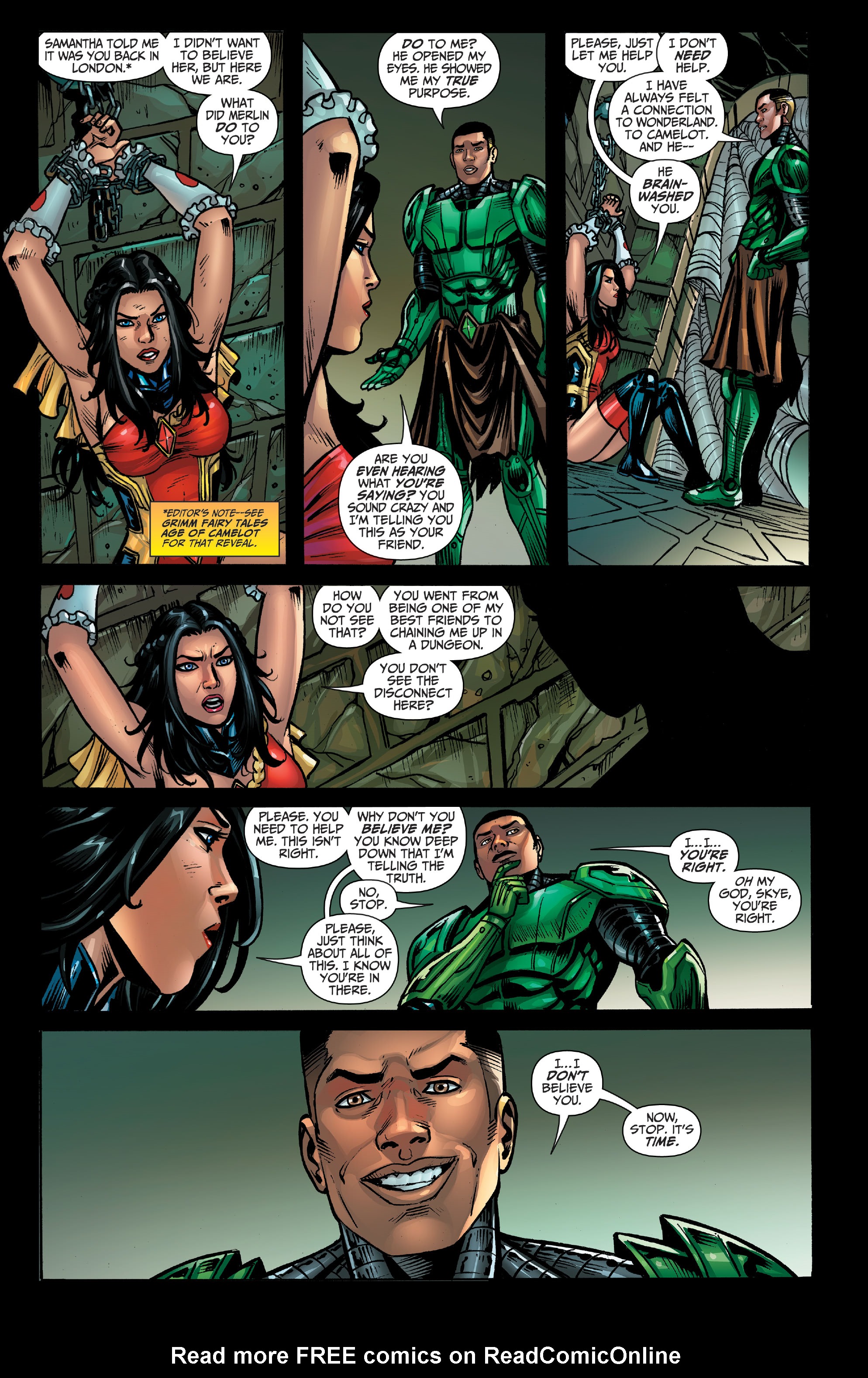 Read online Grimm Fairy Tales (2016) comic -  Issue #37 - 20