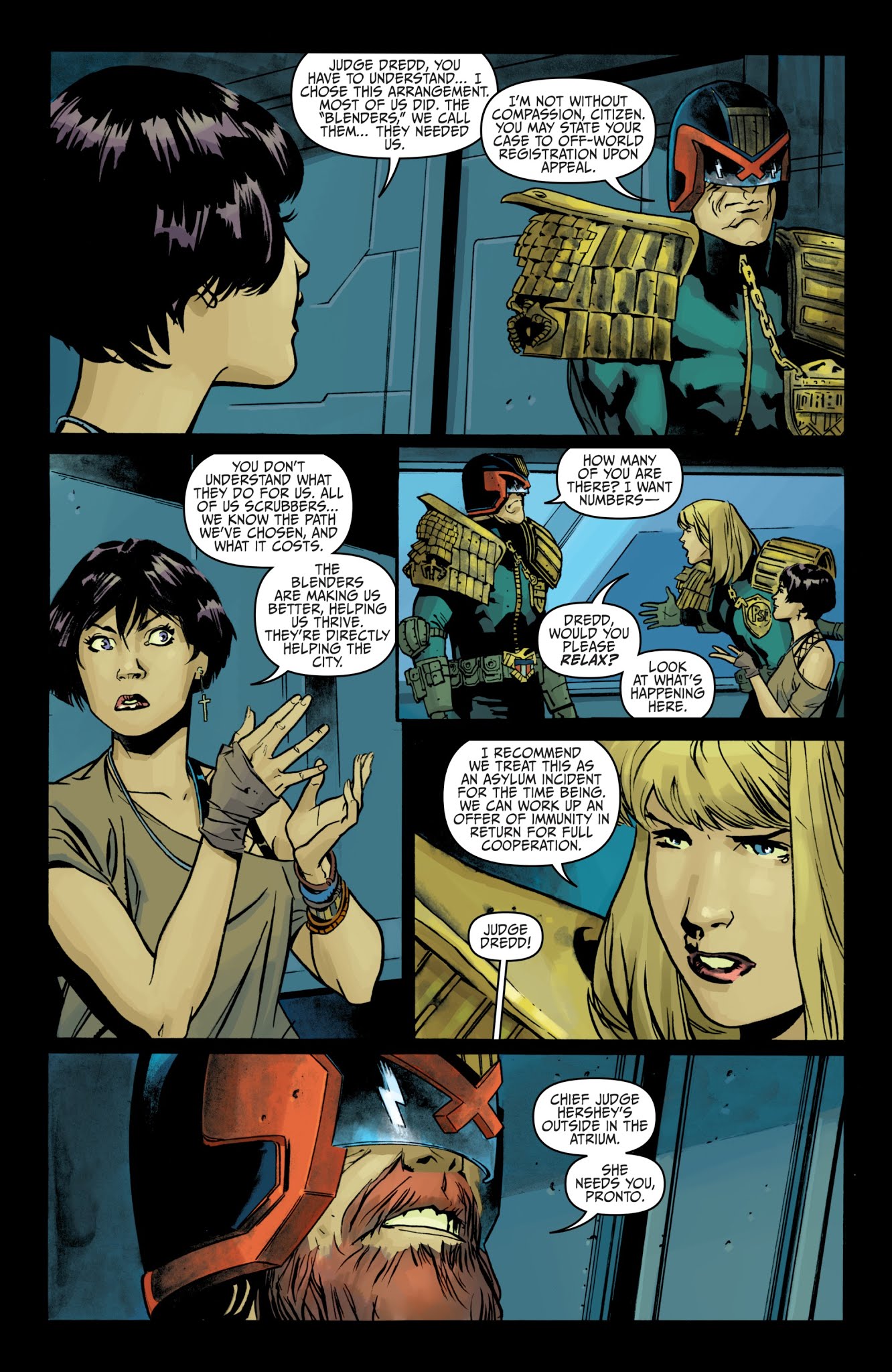 Read online Judge Dredd: Toxic comic -  Issue #1 - 17