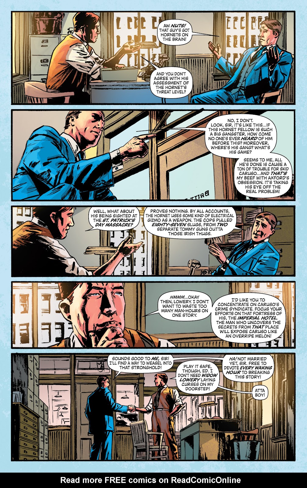 Green Hornet: Year One issue 10 - Page 19