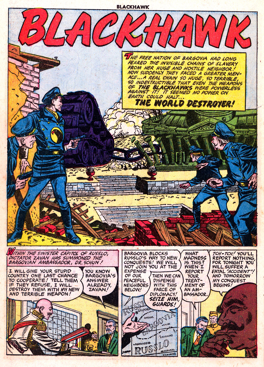 Read online Blackhawk (1957) comic -  Issue #61 - 20