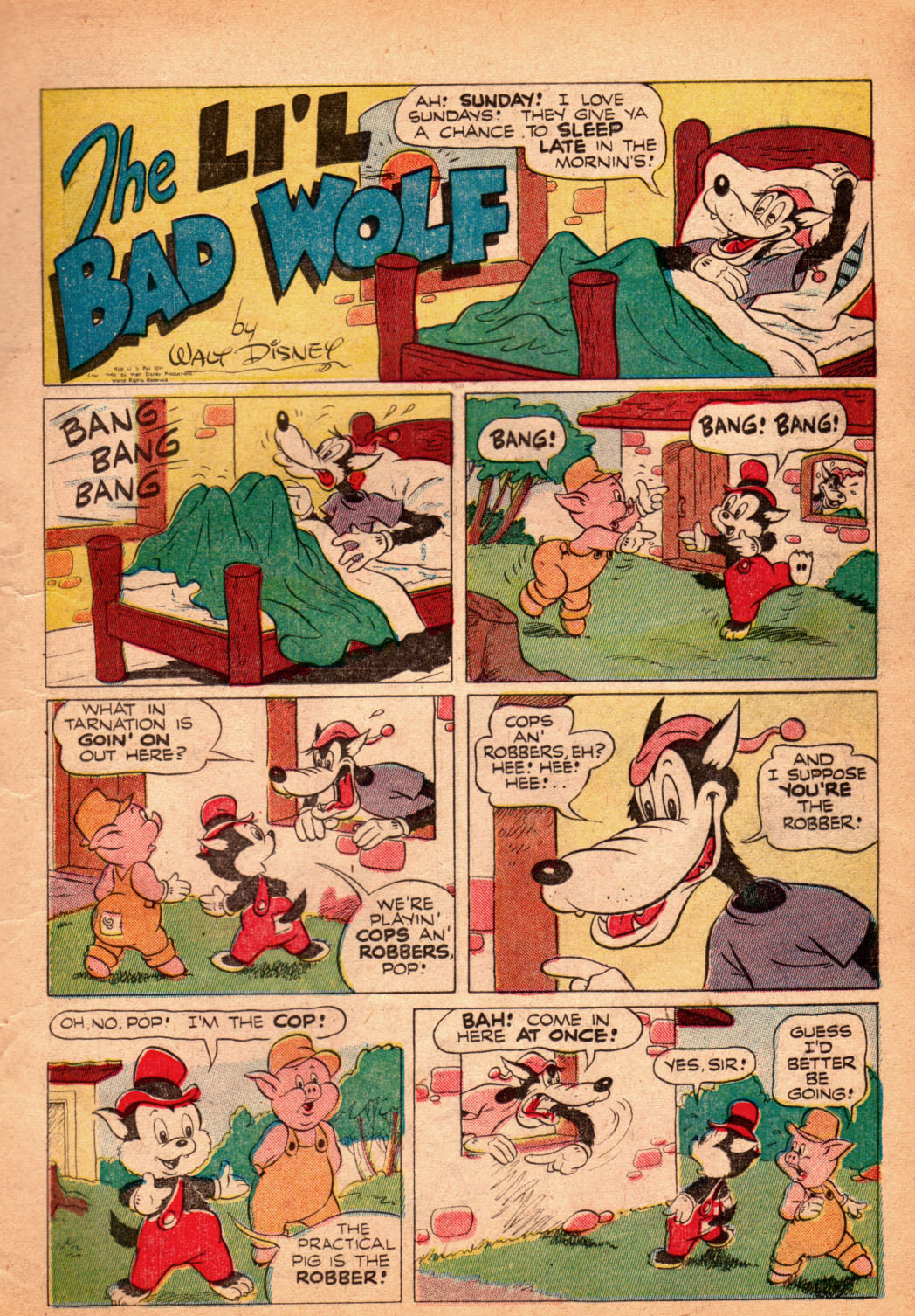 Read online Walt Disney's Comics and Stories comic -  Issue #69 - 21