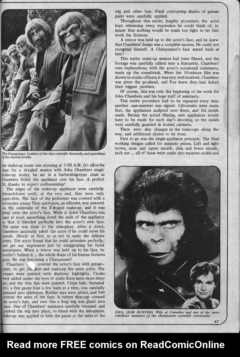 Read online Planet of the Apes comic -  Issue #1 - 47