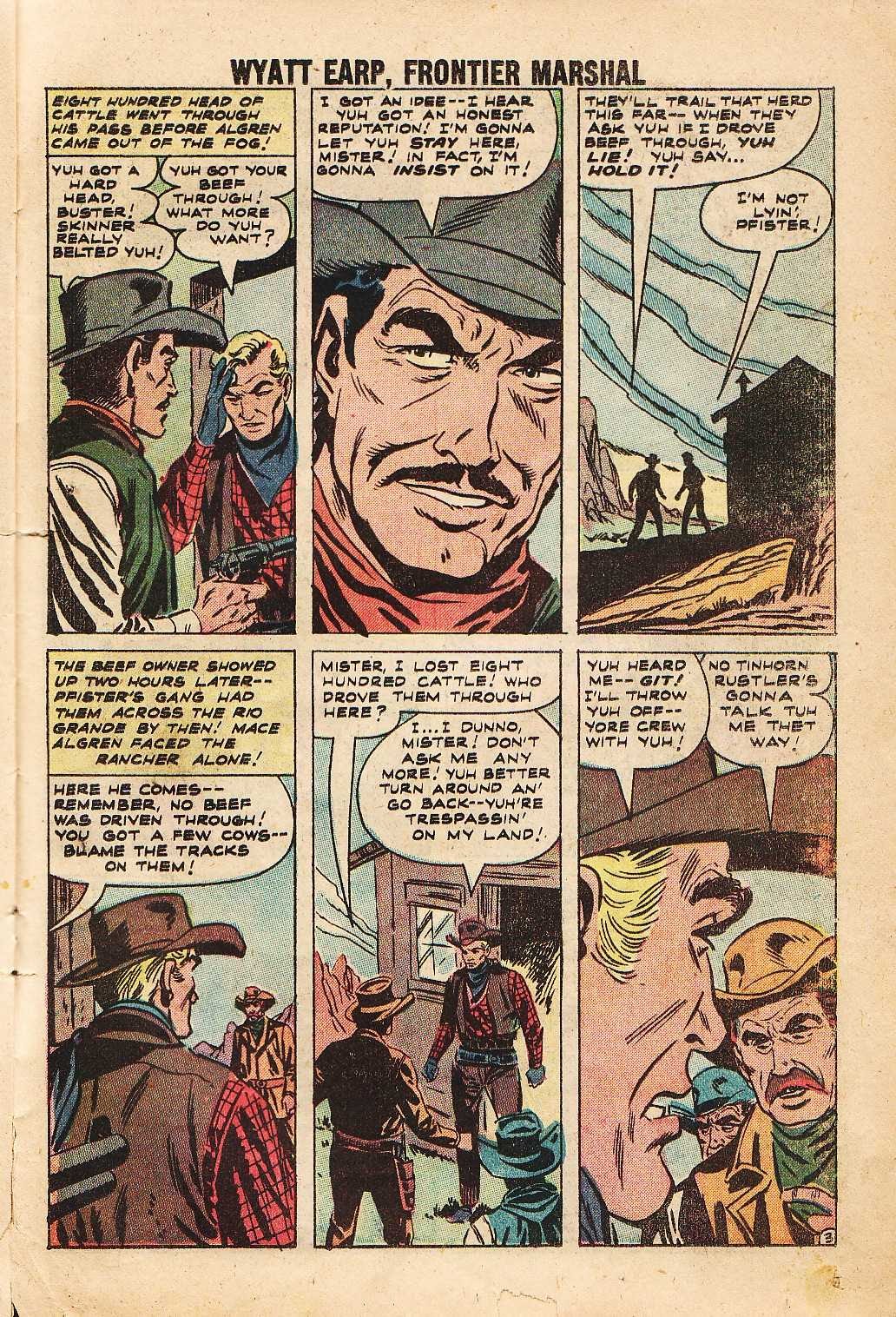 Read online Wyatt Earp Frontier Marshal comic -  Issue #23 - 23