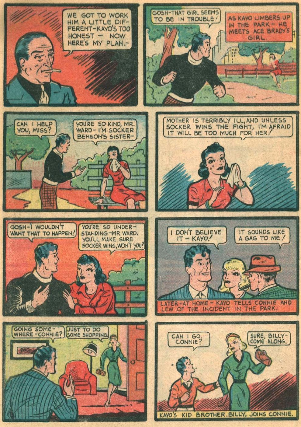 Read online Pep Comics comic -  Issue #3 - 56