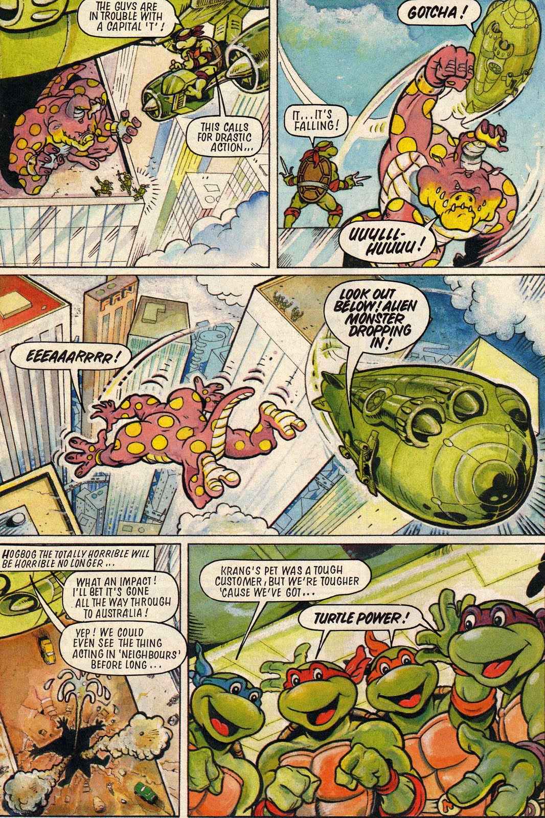 Read online Teenage Mutant Hero Turtles Adventures comic -  Issue #25 - 26