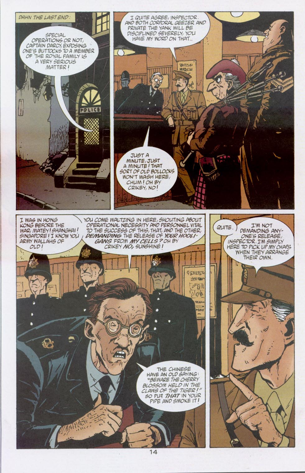 Read online Adventures in the Rifle Brigade: Operation Bollock comic -  Issue #1 - 15