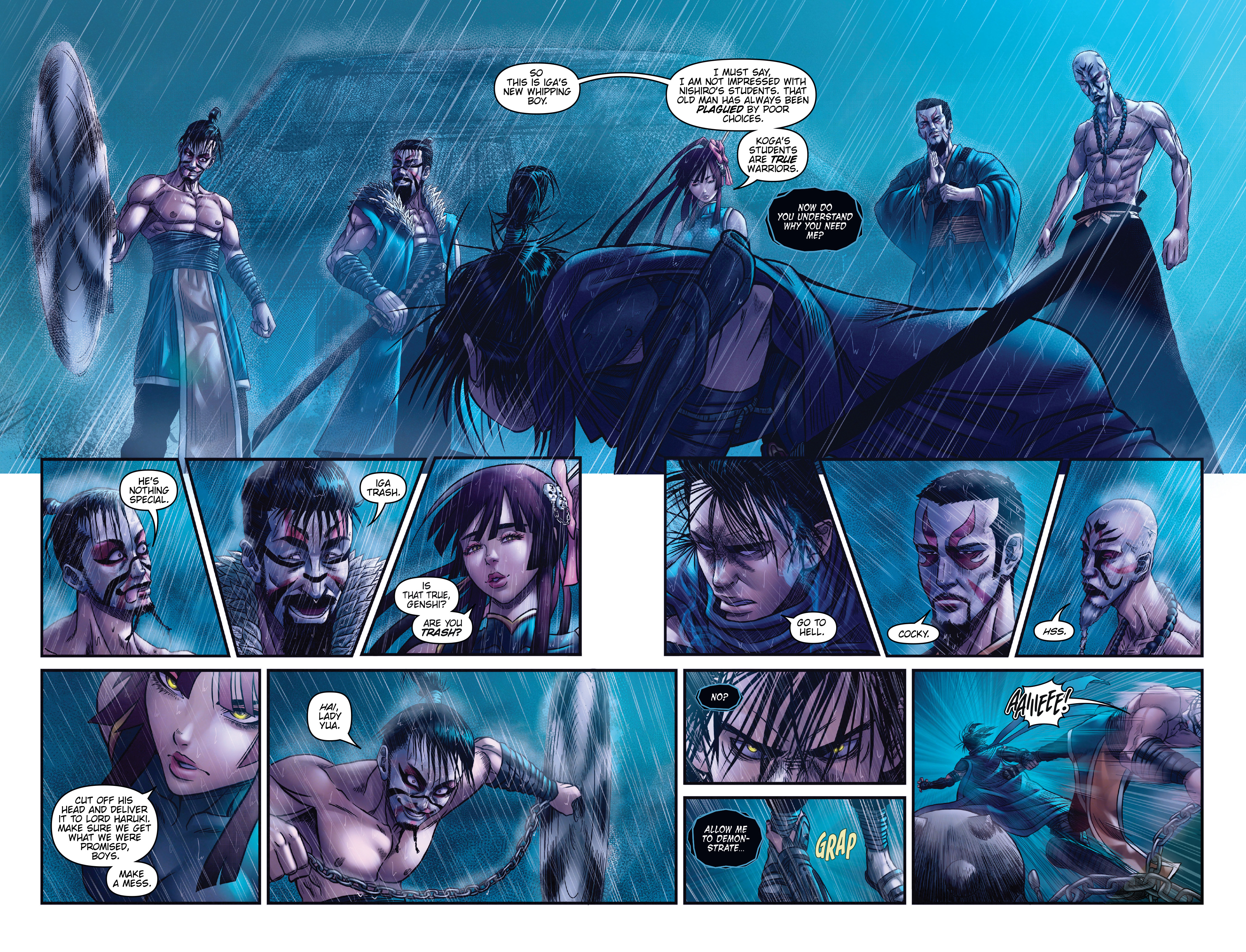 Read online Honor and Curse comic -  Issue #2 - 26
