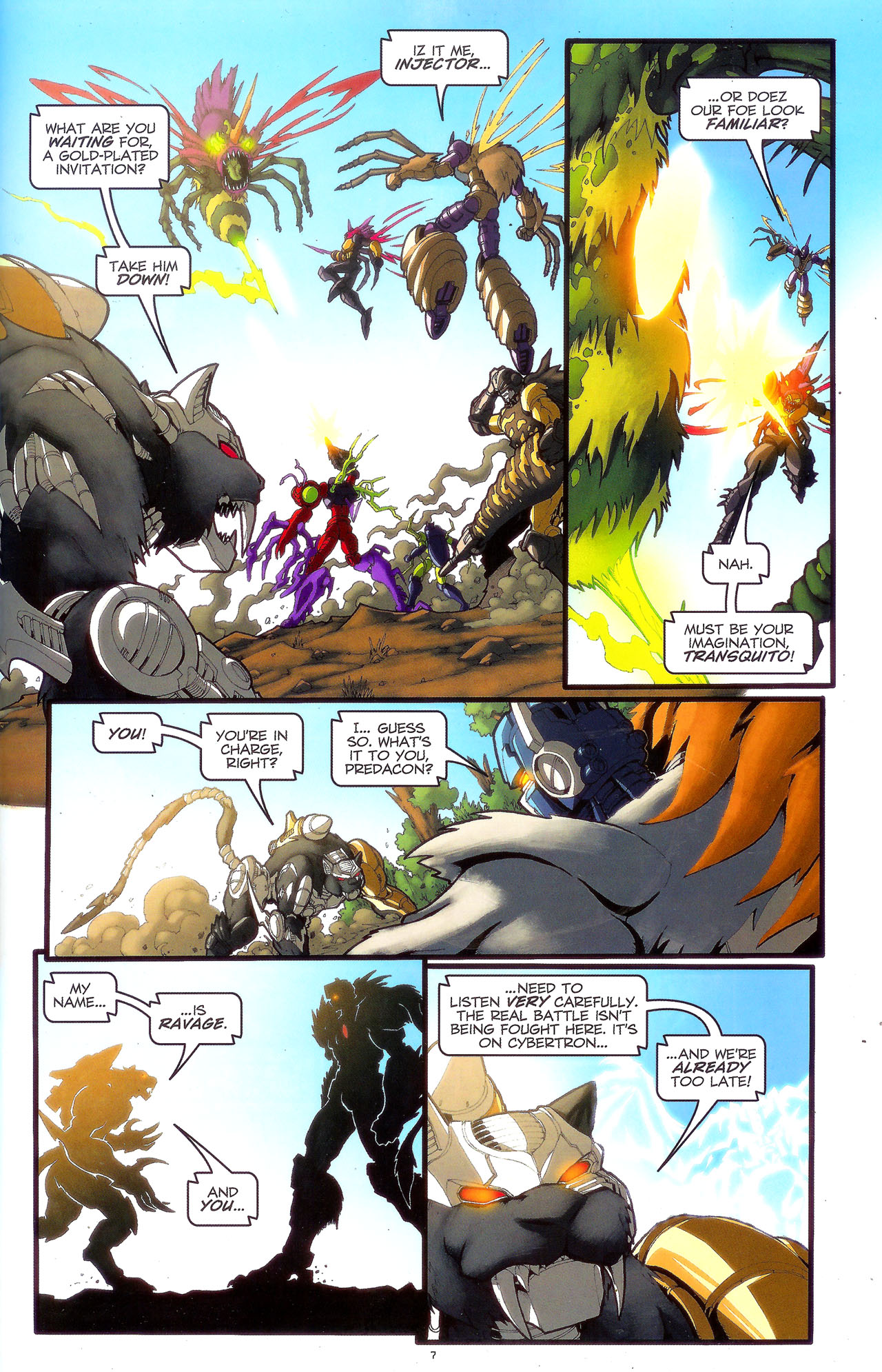Read online Transformers: Beast Wars: The Ascending comic -  Issue #3 - 10