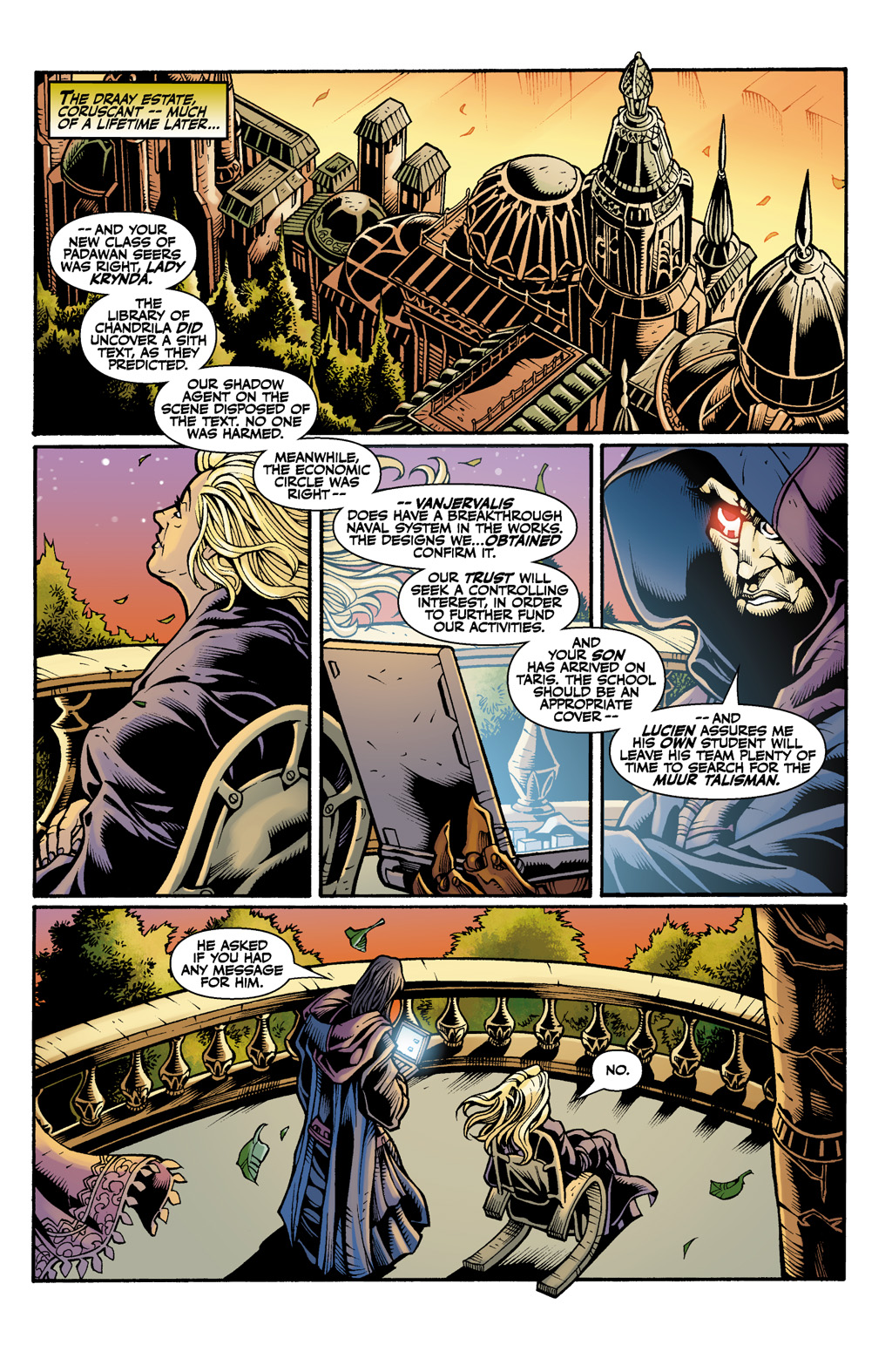 Read online Star Wars: Knights Of The Old Republic comic -  Issue #33 - 22
