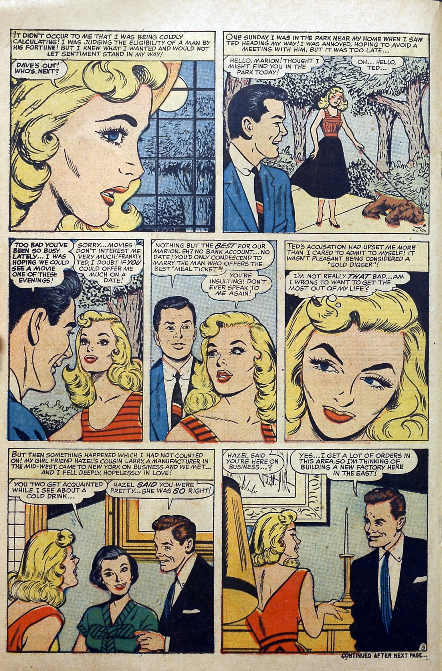 Read online Love Romances comic -  Issue #76 - 18