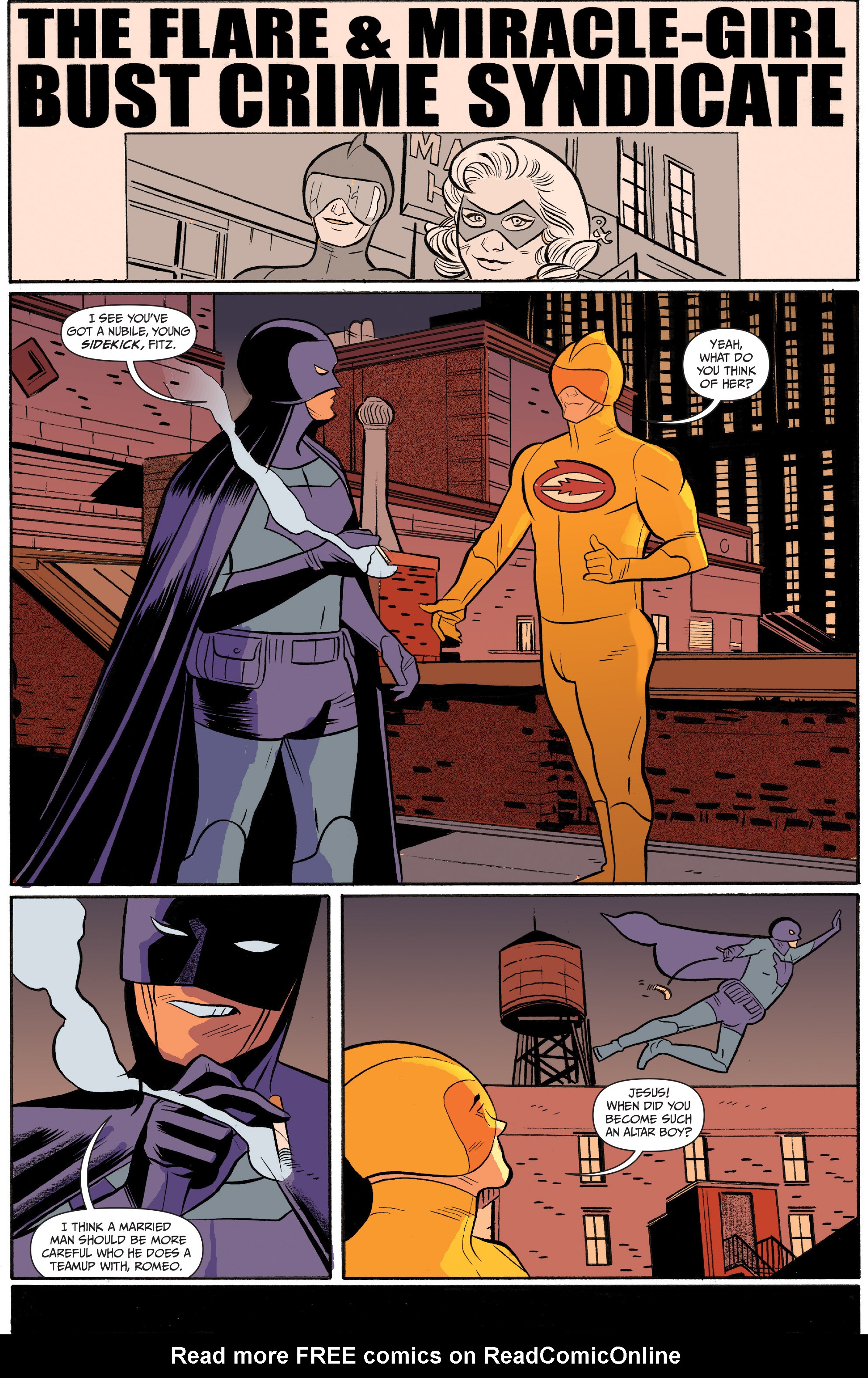 Read online Jupiter's Circle comic -  Issue #3 - 14