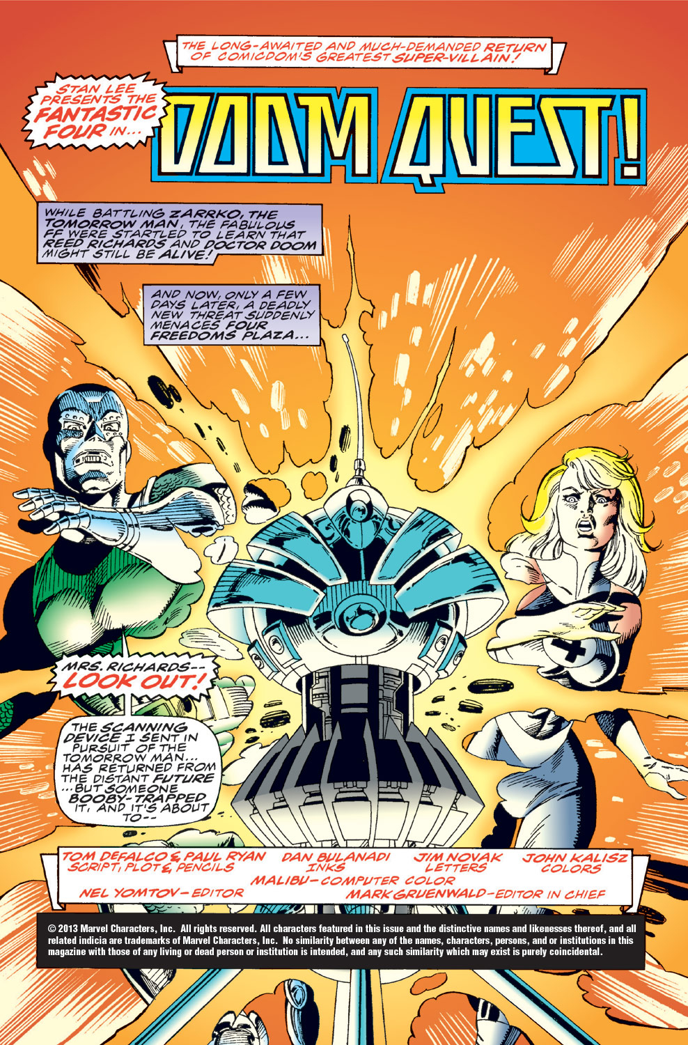 Read online Fantastic Four (1961) comic -  Issue #406 - 2