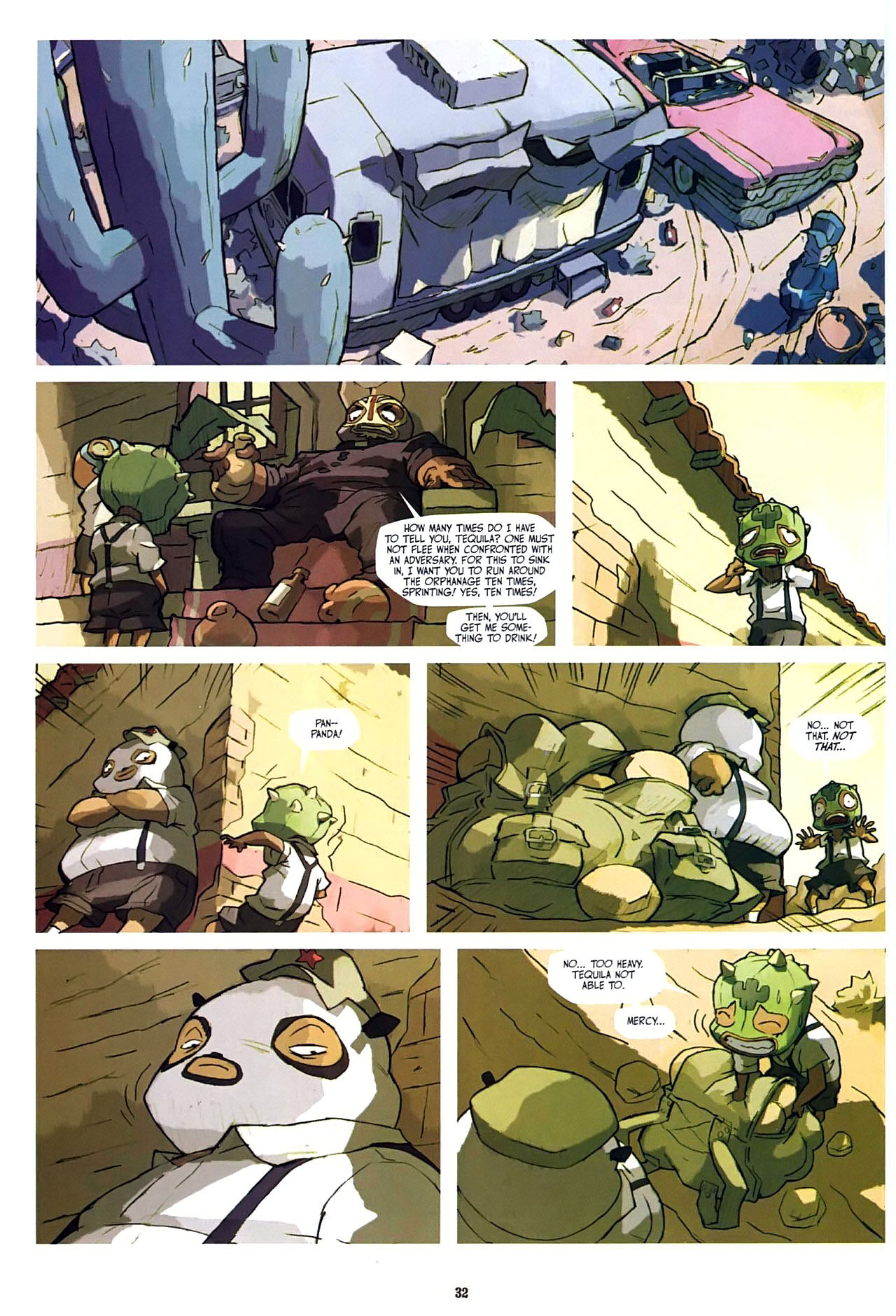 Read online Lucha Libre comic -  Issue #4 - 34