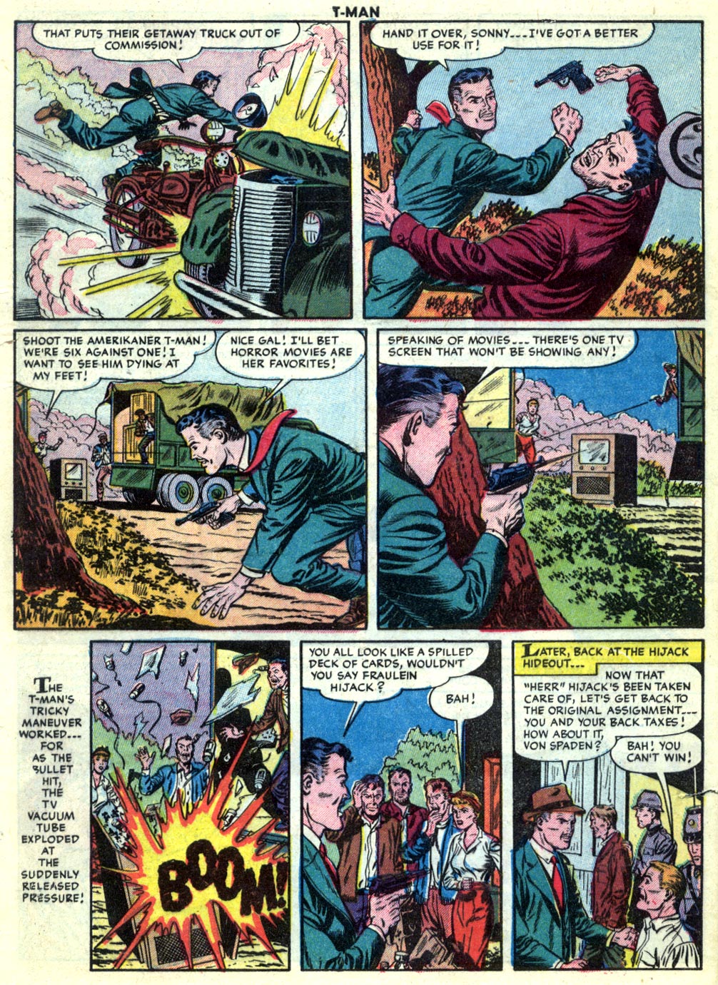 Read online T-Man: World Wide Trouble Shooter comic -  Issue #19 - 32