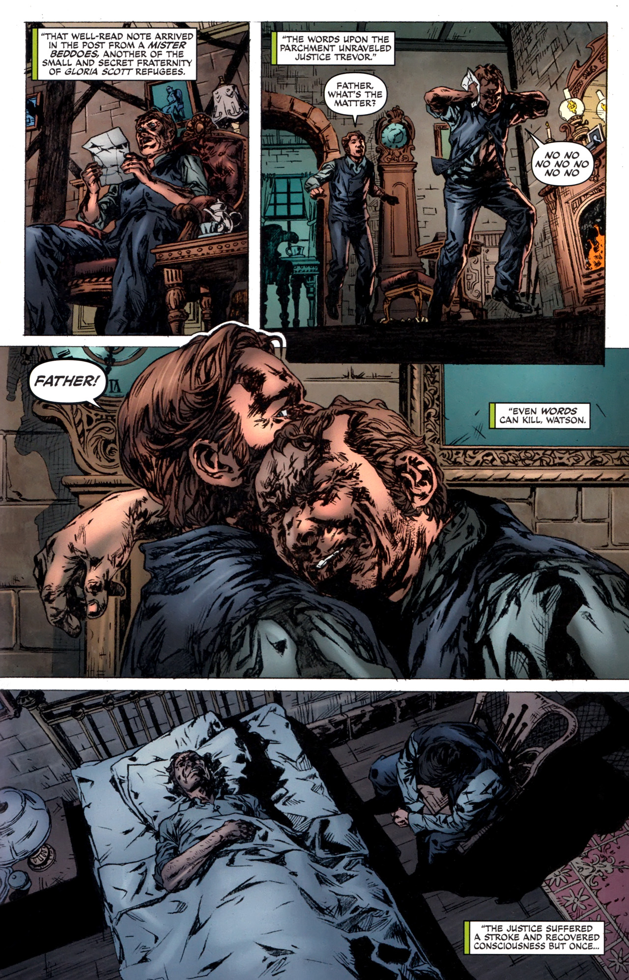 Read online Sherlock Holmes: Year One comic -  Issue #5 - 16