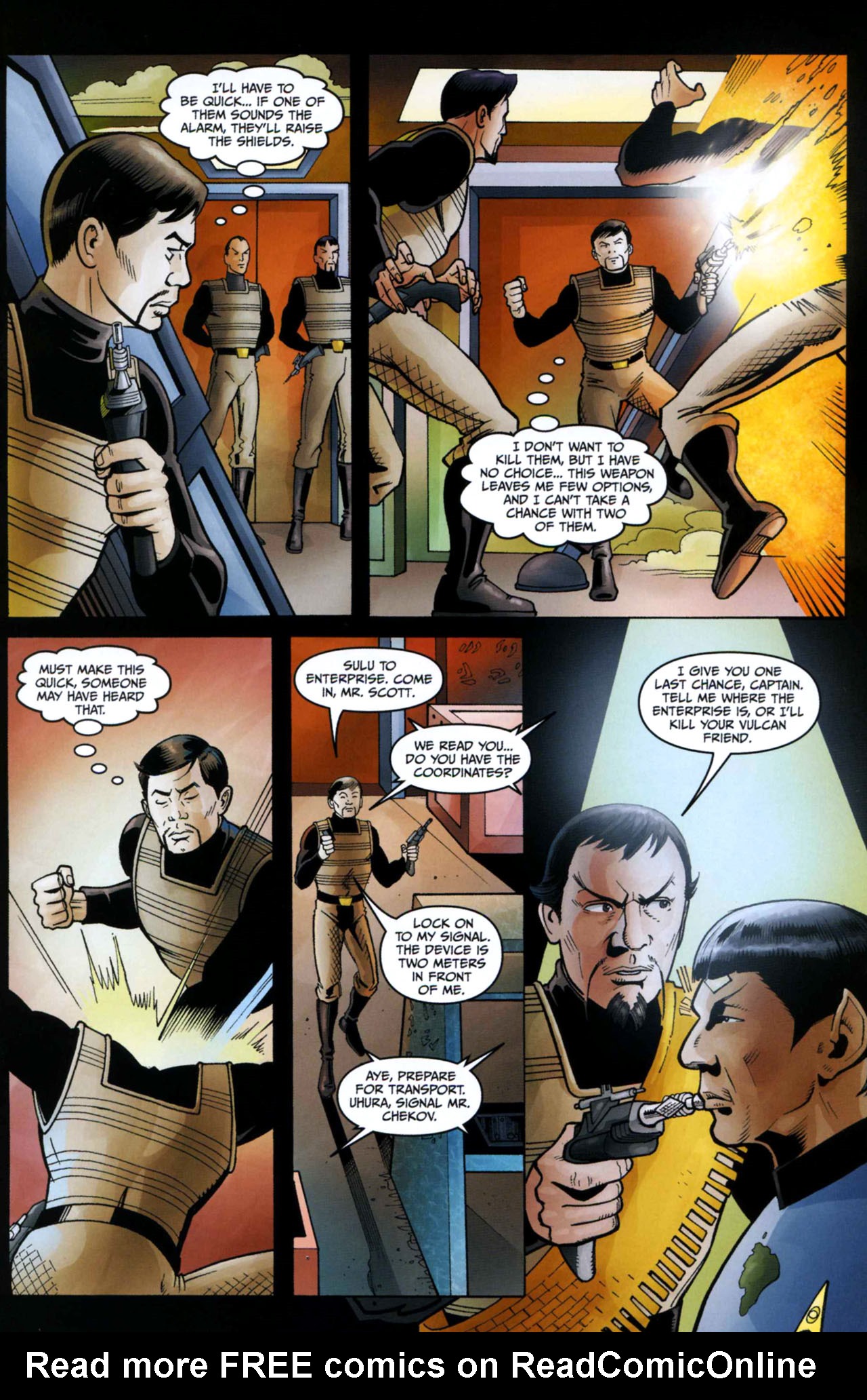 Read online Star Trek Year Four: The Enterprise Experiment comic -  Issue #4 - 22