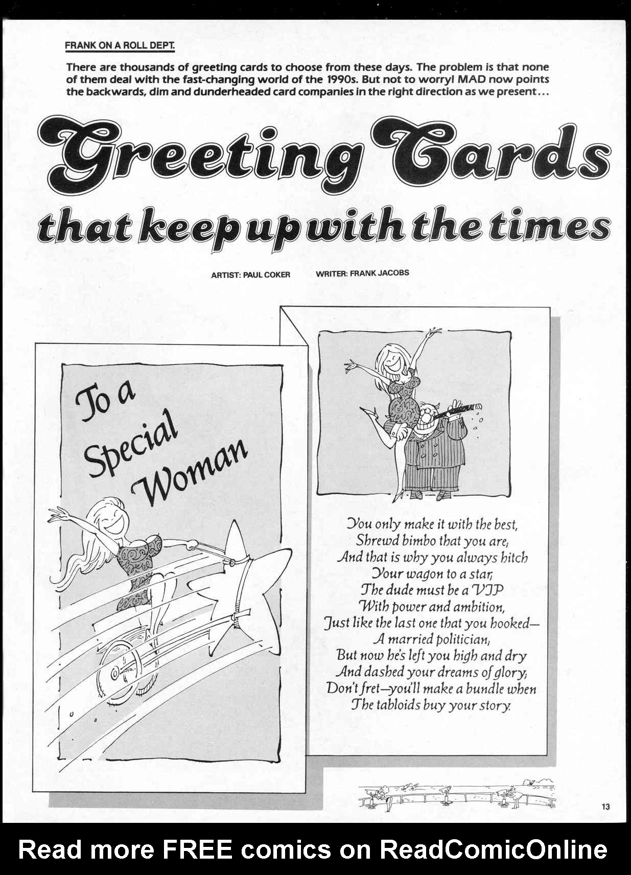 Read online MAD comic -  Issue #316 - 15