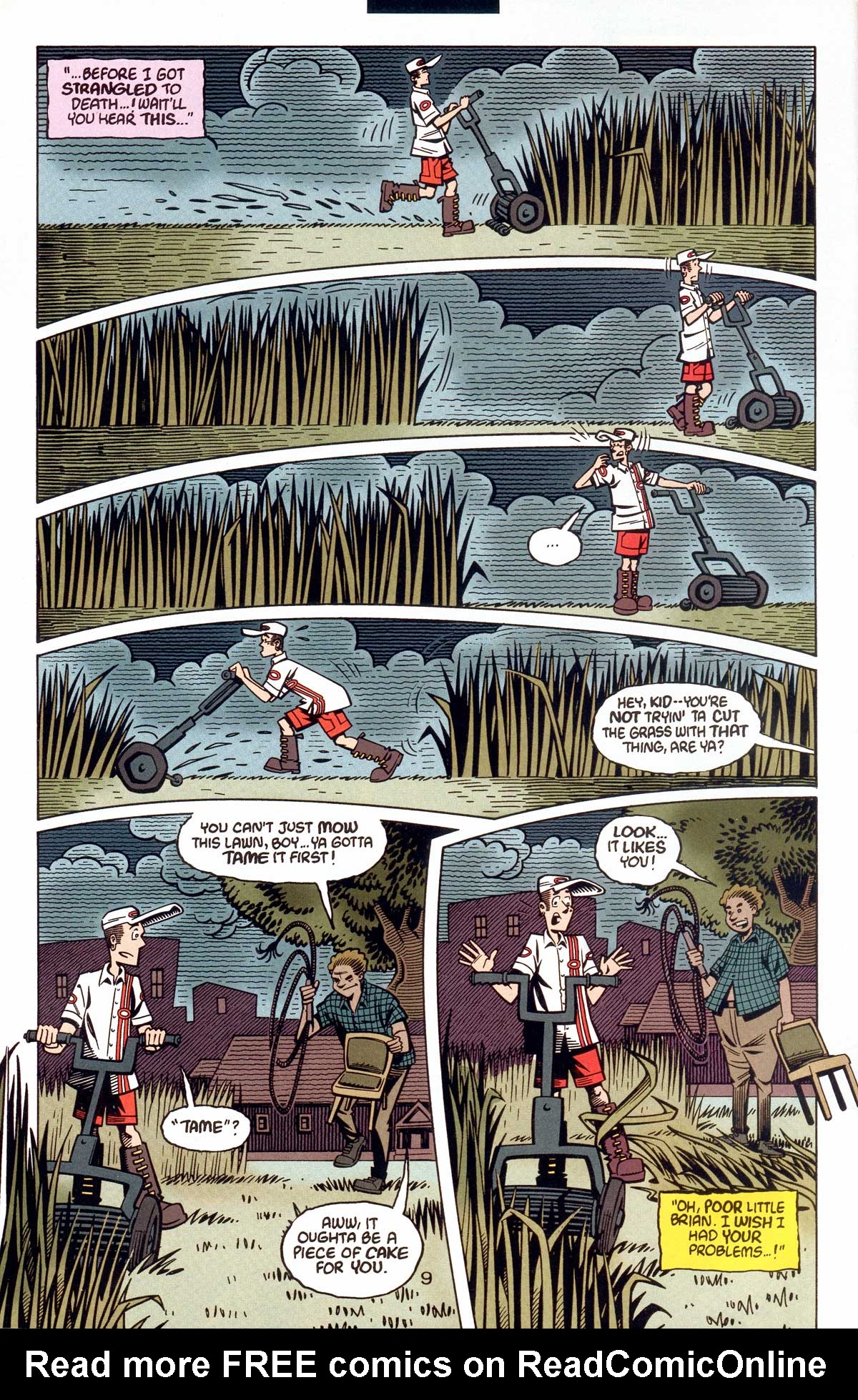 Read online Gross Point comic -  Issue #6 - 10