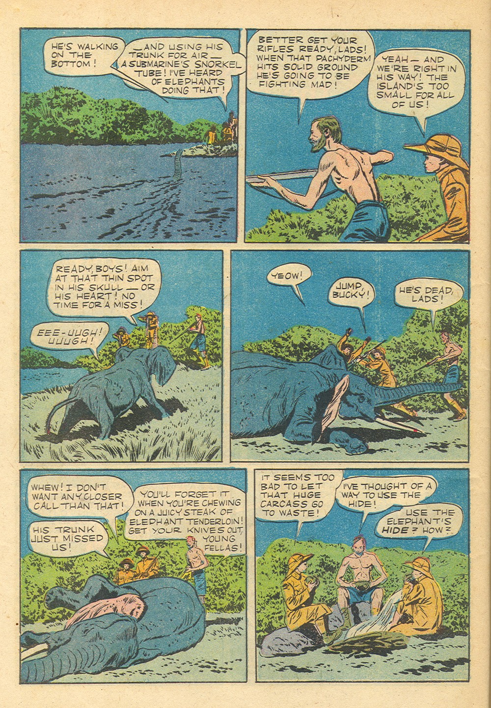 Read online Tarzan (1948) comic -  Issue #23 - 46