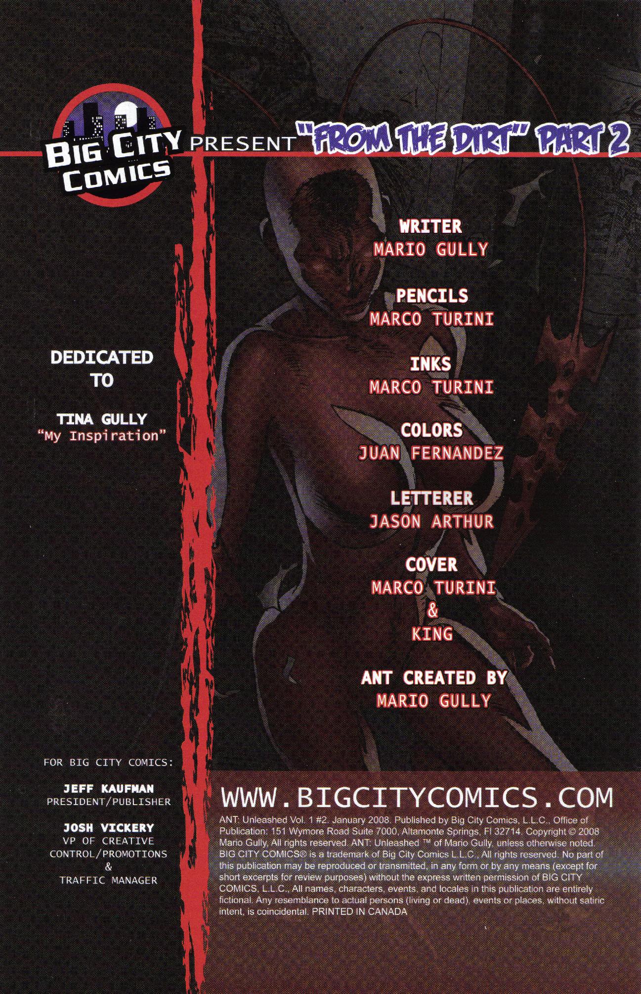 Read online Ant Unleashed comic -  Issue #2 - 2