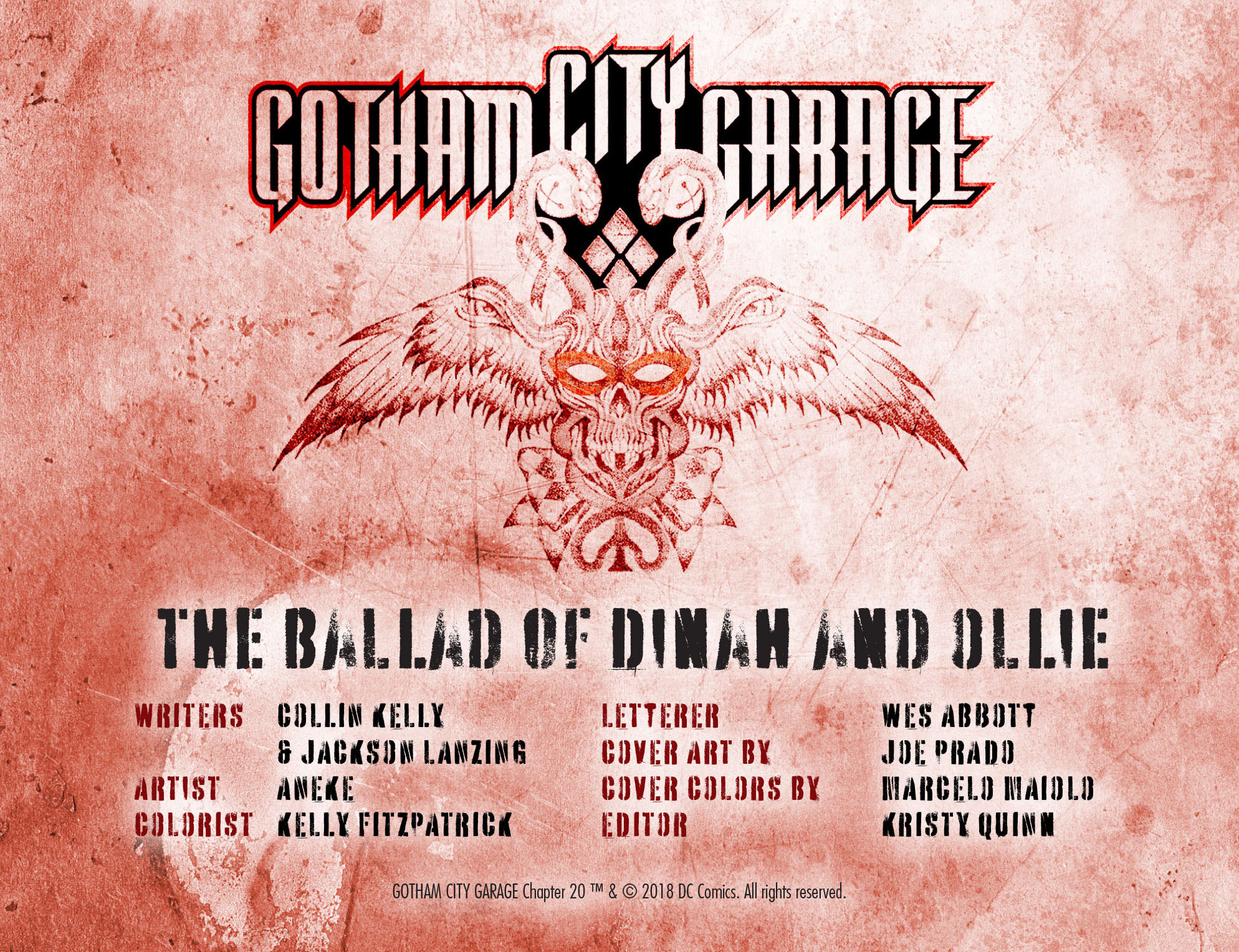 Read online Gotham City Garage comic -  Issue #20 - 2