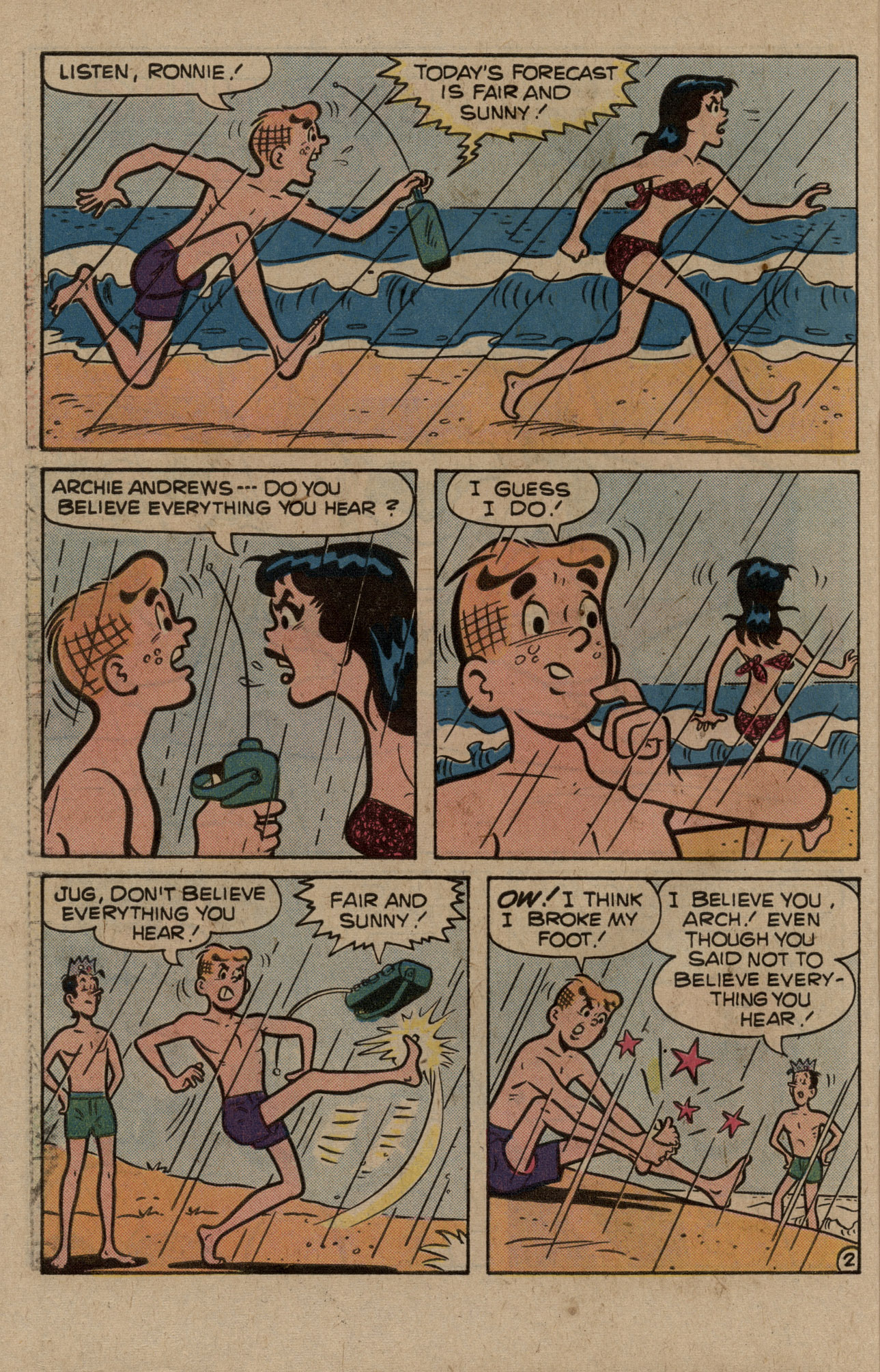Read online Everything's Archie comic -  Issue #60 - 30