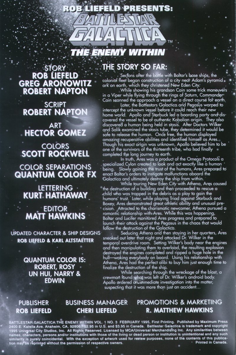 Read online Battlestar Galactica: The Enemy Within comic -  Issue #3 - 2